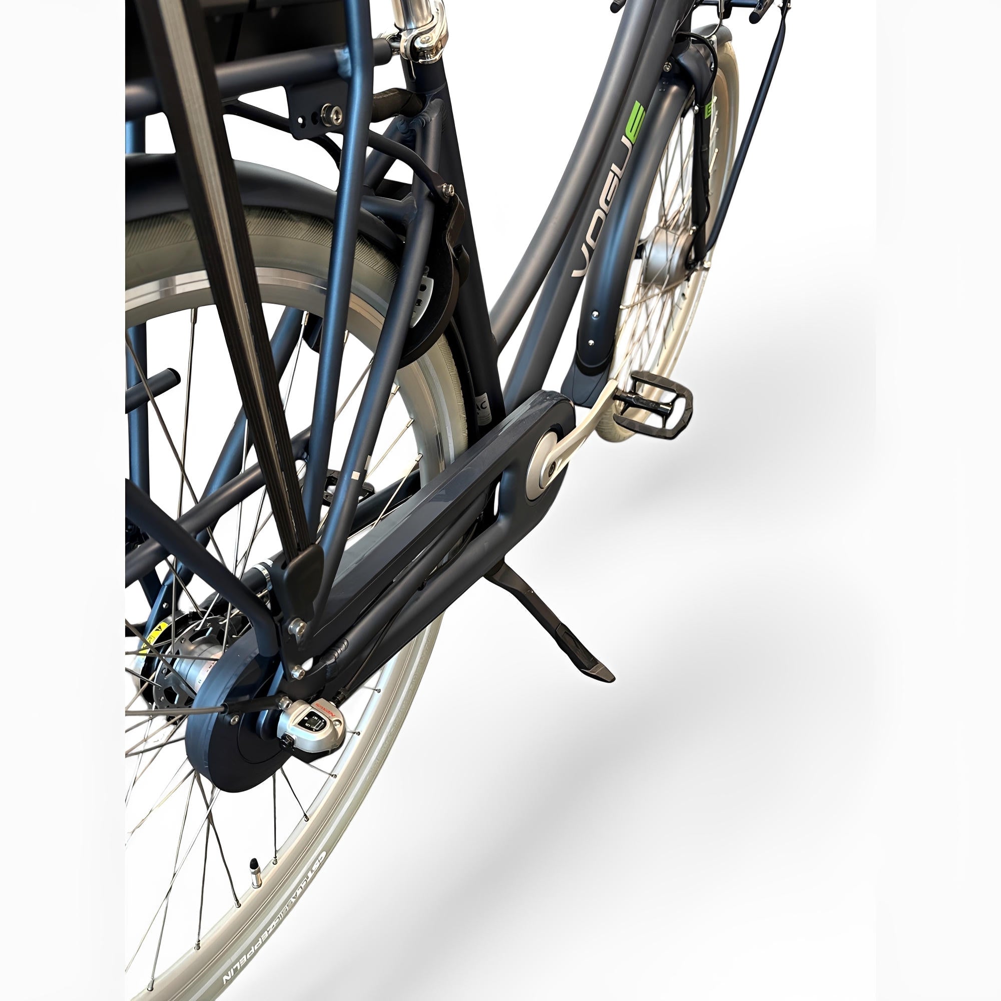 Vogue Elite Elektrische Fiets 3 versnellingen 13Ah 57cm E-bike - Jeans Blauw - AE-trading