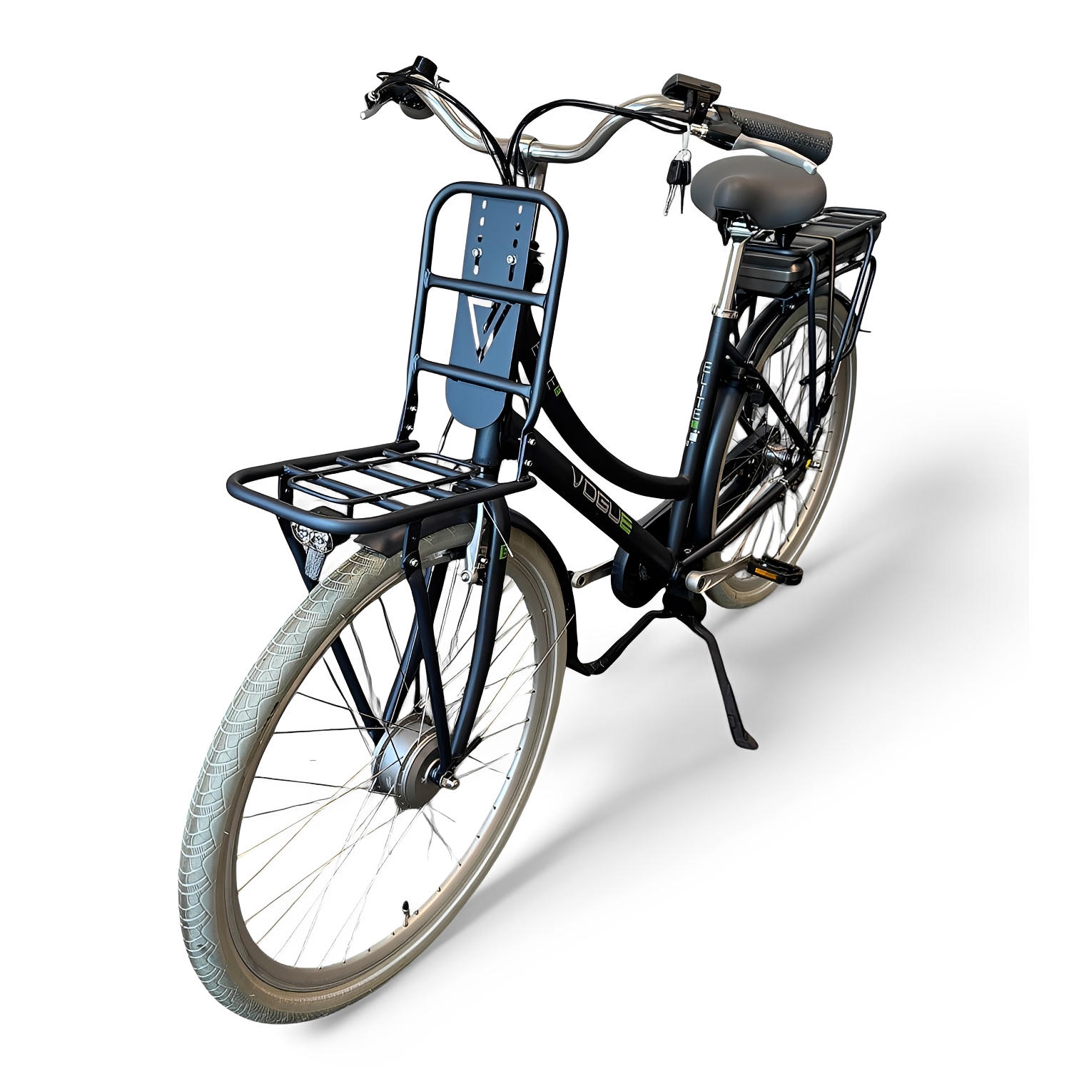 Vogue Elite Elektrische Fiets 3 versnellingen 13Ah 57cm E-bike - Jeans Blauw - AE-trading