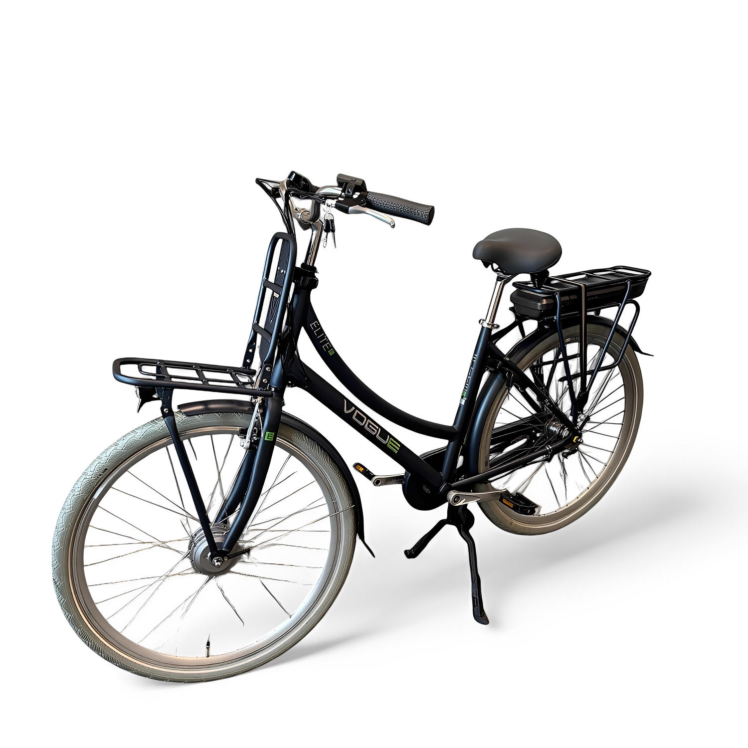 Vogue Elite Elektrische Fiets 3 versnellingen 13Ah 57cm E-bike - Jeans Blauw - AE-trading