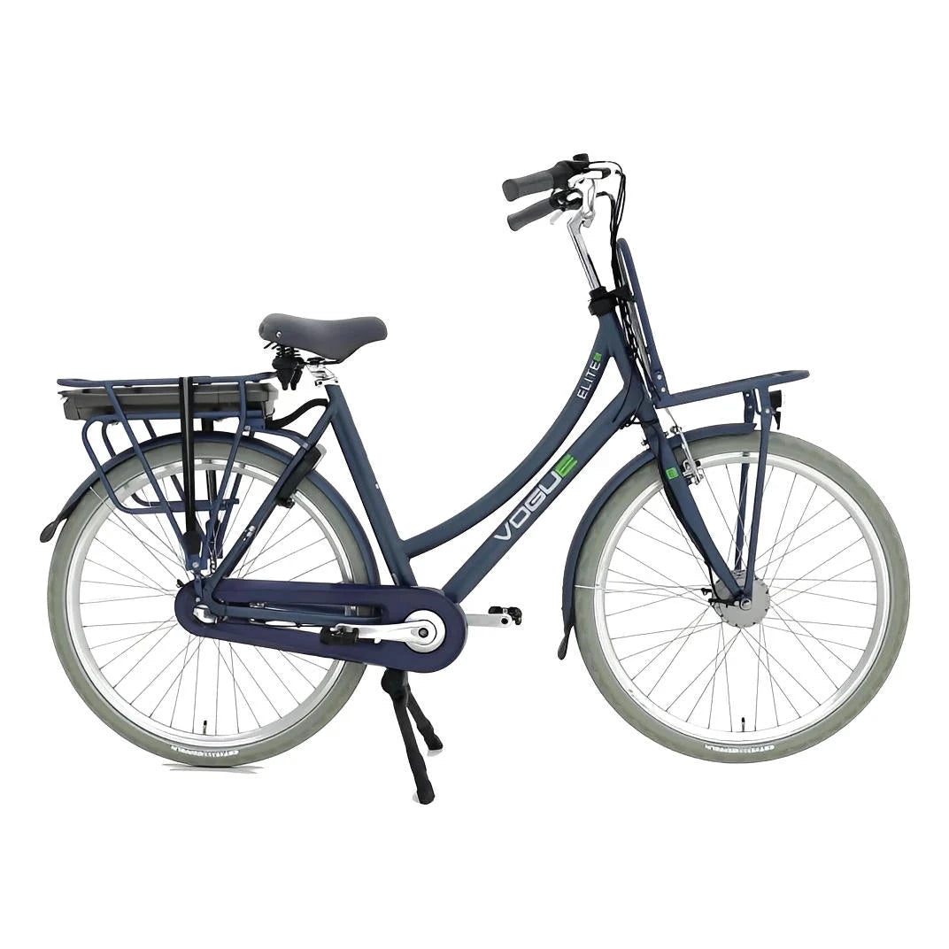 Vogue Elite Mid Elektrische Fiets Bafang M300 Transportfiets - Zwart - AE-trading