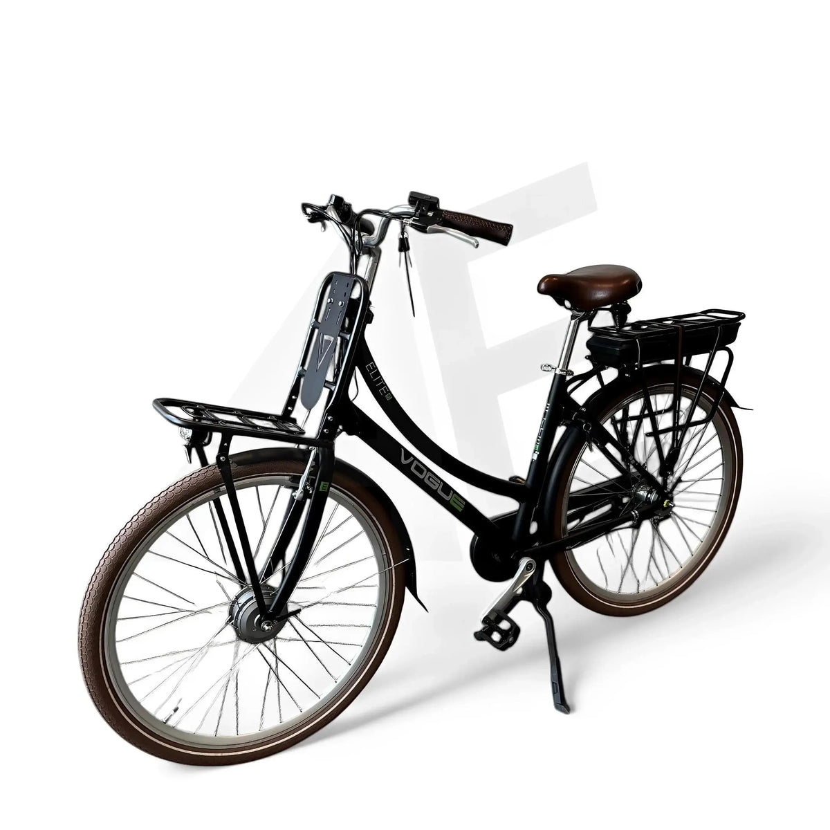 Vogue Elite Mid Elektrische Fiets - Zwart - 50 cm - AE-trading