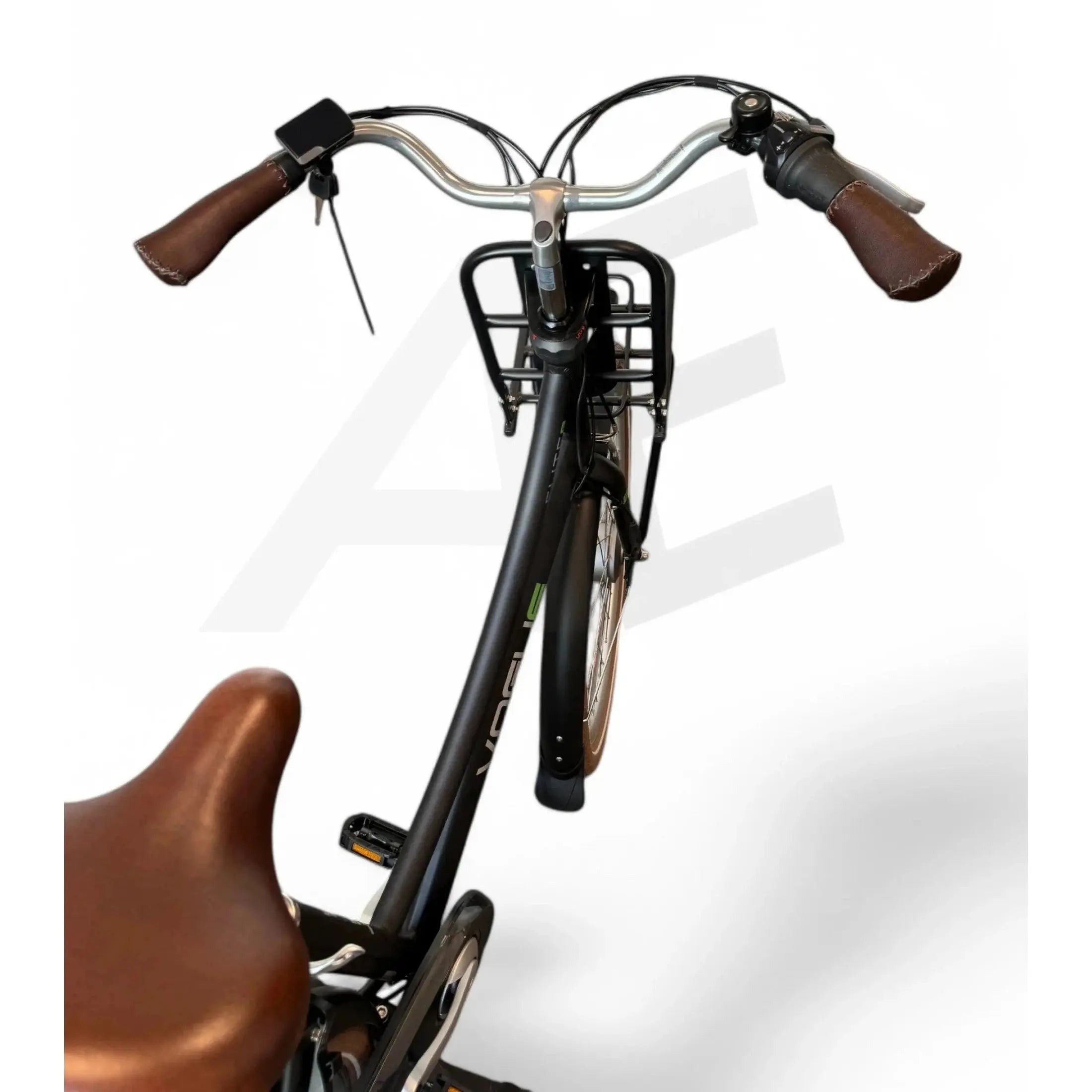 Vogue Elite Mid Elektrische Fiets Bafang M300 Transportfiets - Zwart - AE-trading