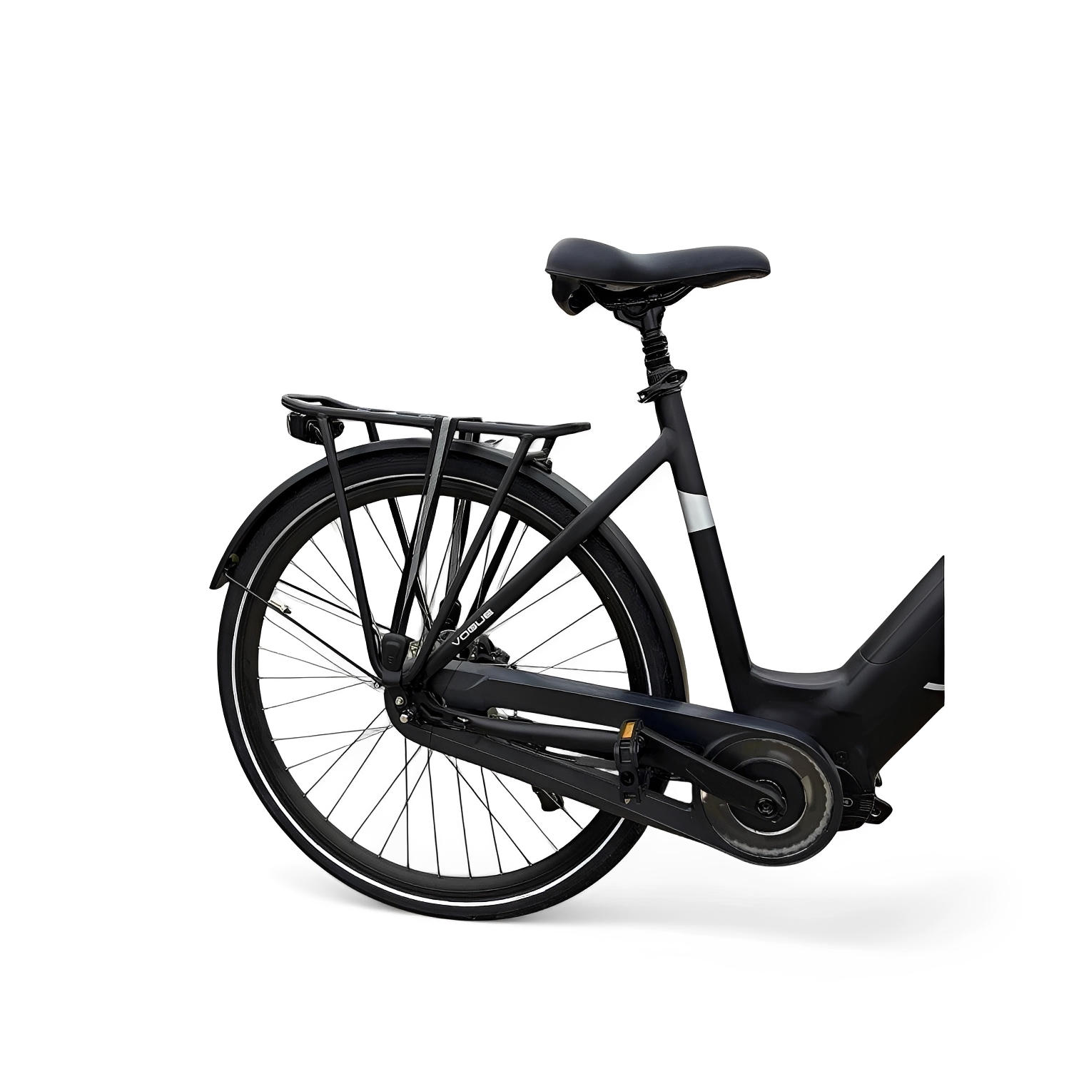 Vogue Excellent M420 8SP met Bafang Middenmotor 14.5Ah 522Wh - Zwart-Blauw - 53cm - AE-trading