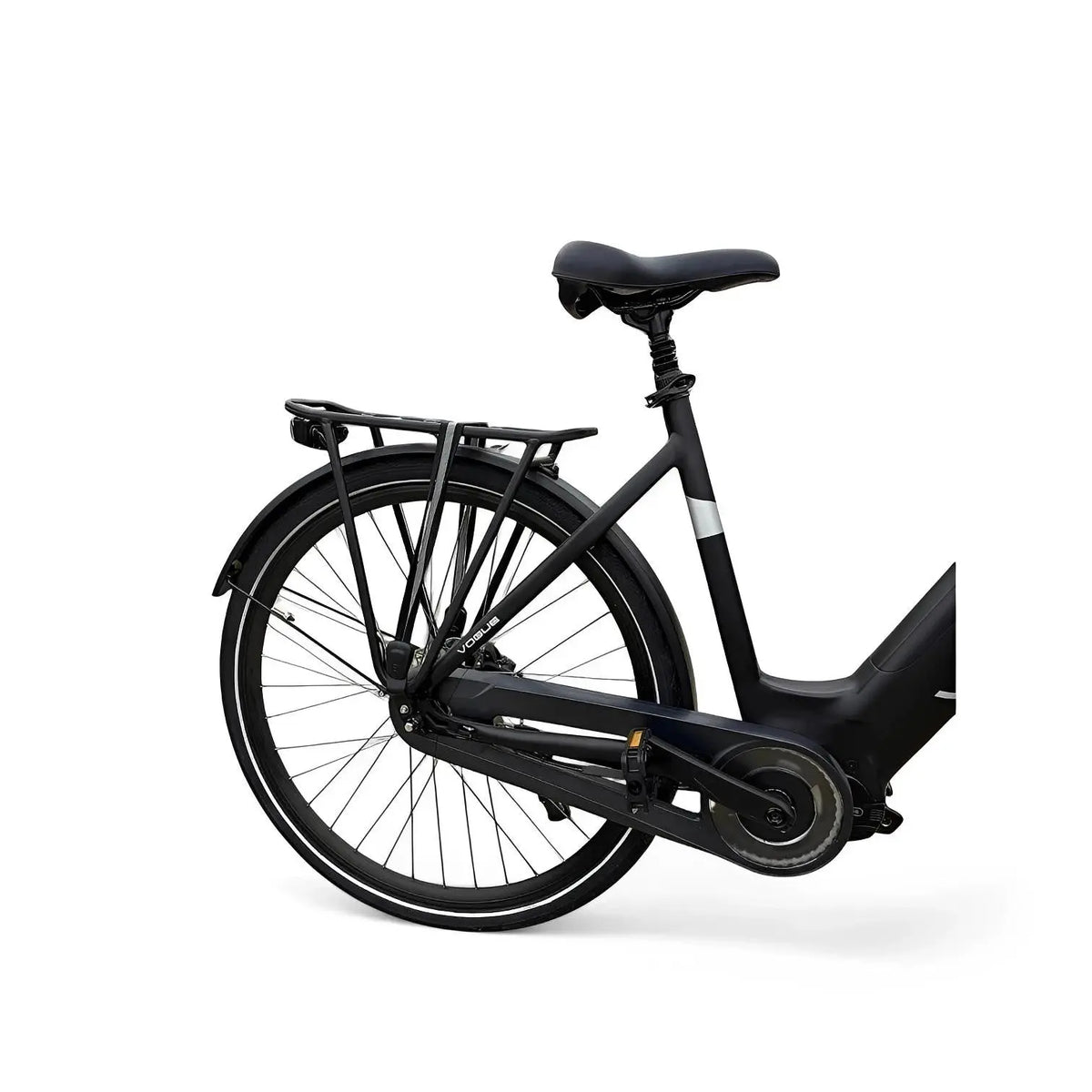 Vogue Excellent M420 8SP met Bafang Middenmotor 14.5Ah 522Wh - Zwart-grijs - 49cm - AE-trading