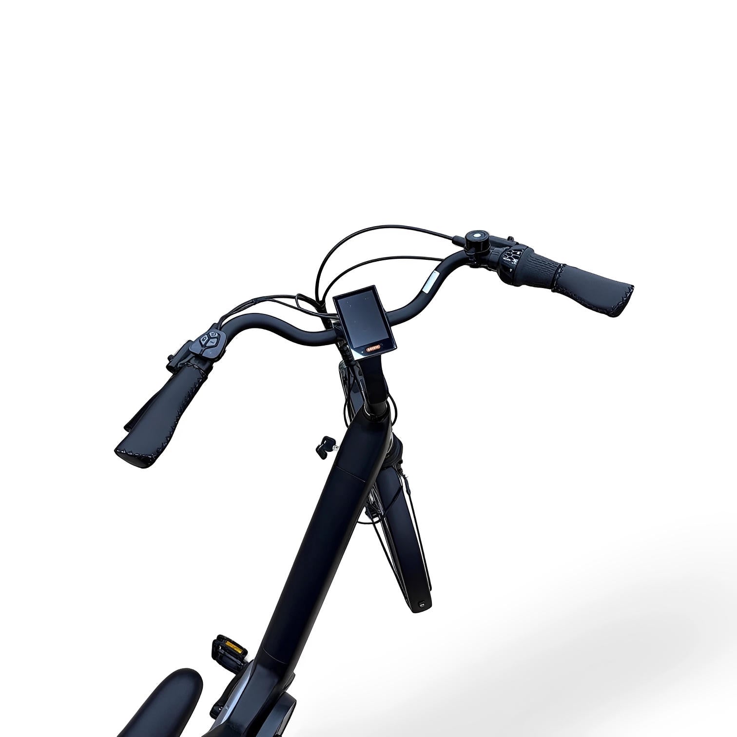 Vogue Excellent M420 8SP met Bafang Middenmotor 14.5Ah 522Wh - Zwart-Blauw - 53cm - AE-trading