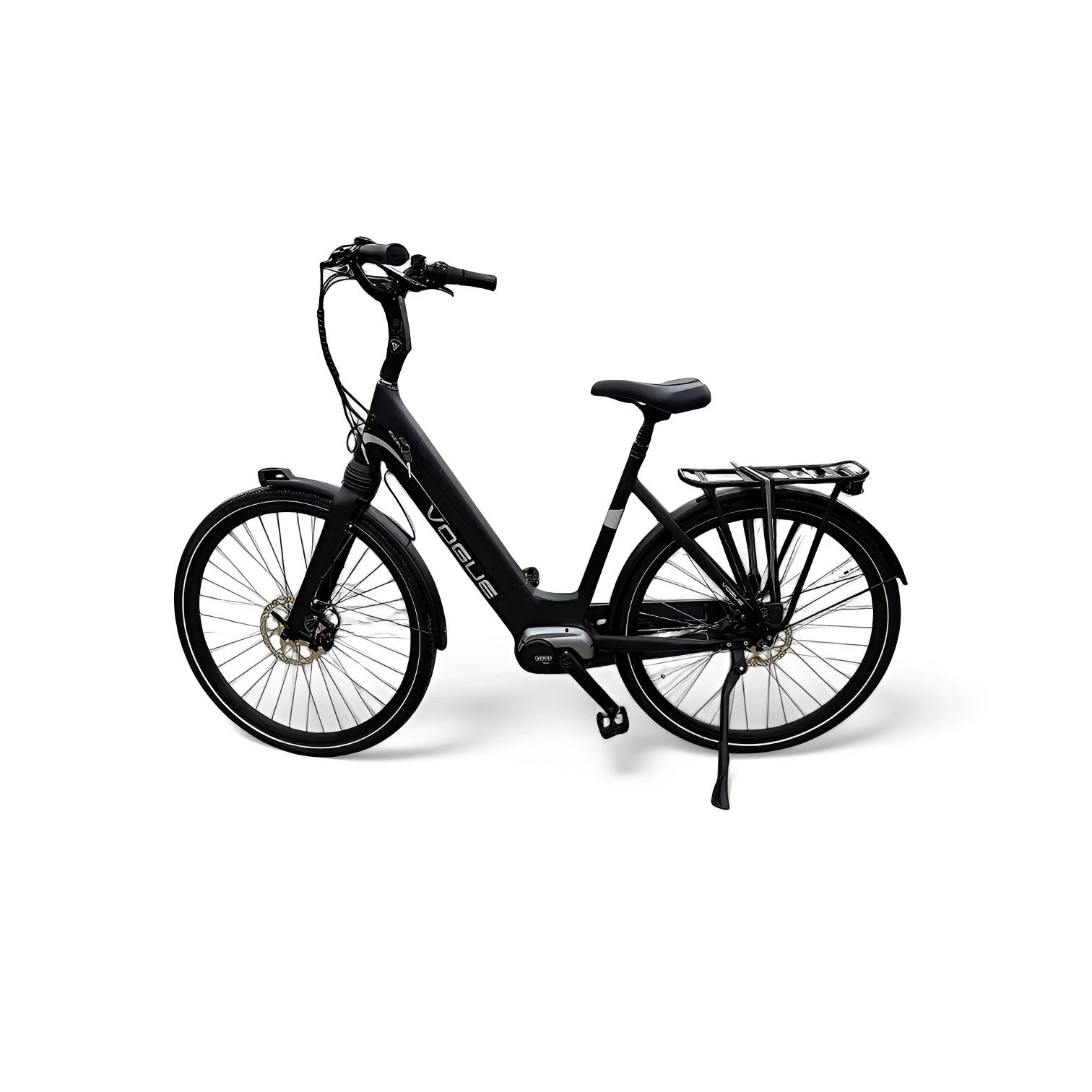 Vogue Excellent M420 8SP met Bafang Middenmotor 14.5Ah 522Wh - Zwart-Blauw - 53cm - AE-trading