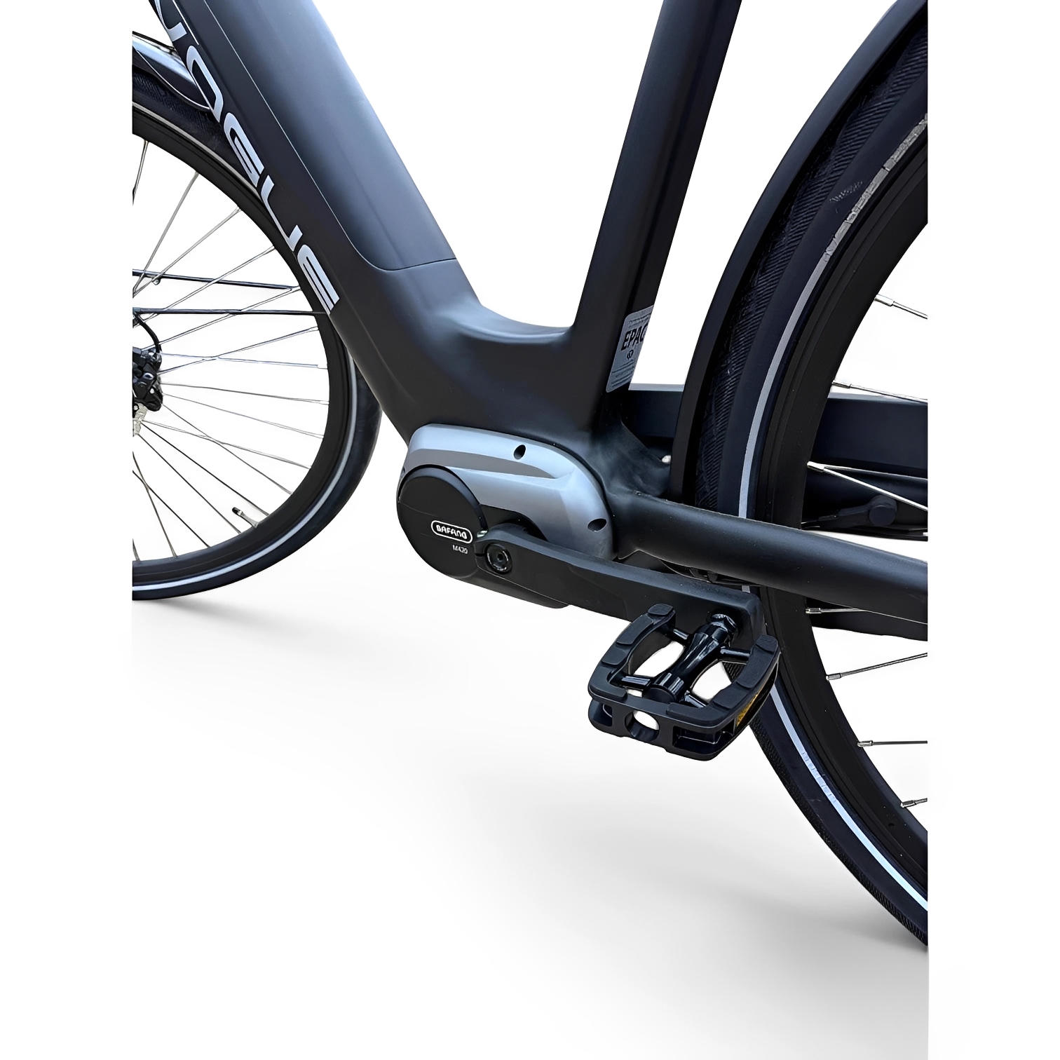 Vogue Excellent M420 8SP met Bafang Middenmotor 14.5Ah 522Wh - Zwart-Blauw - 53cm - AE-trading