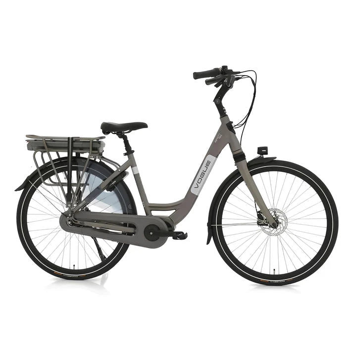 Vogue Infinity Elektrische Fiets Middenmotor Bafang M200 13Ah 468Wh 48cm met Hydraulische remmen - Mat Grijs - AE-trading