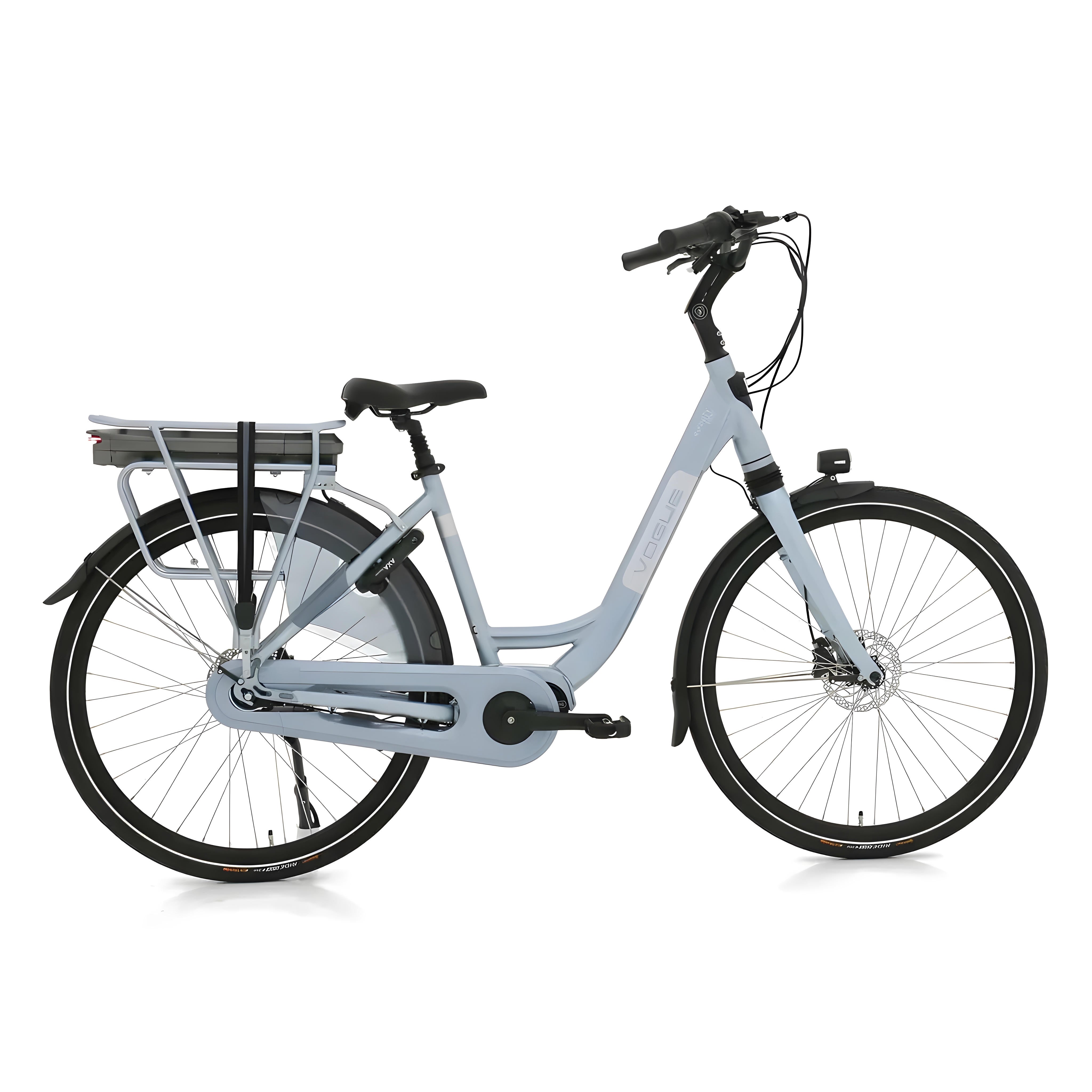 Vogue Infinity Elektrische Fiets Middenmotor Bafang M200 13Ah 468Wh 48cm met Hydraulische remmen - Silk-Blue - AE-trading