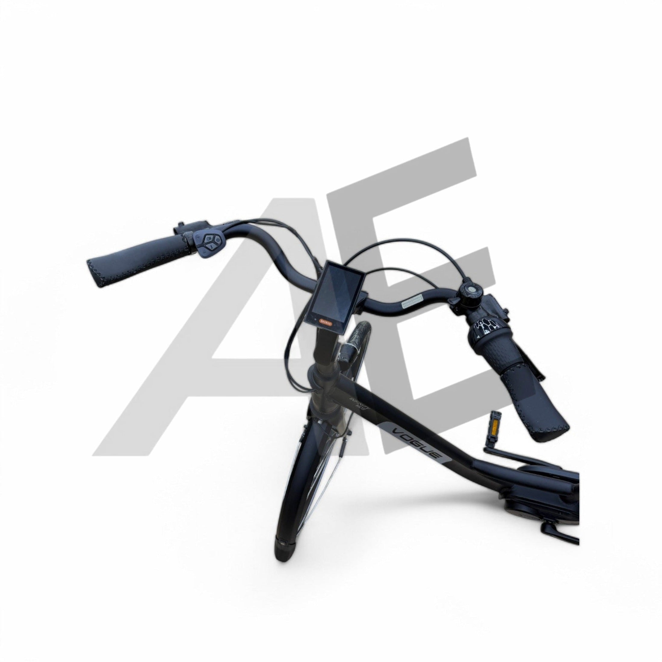 Vogue Infinity Elektrische Fiets Middenmotor Bafang M200 13Ah 468Wh 48cm met Hydraulische remmen - Mat Grijs - AE-trading