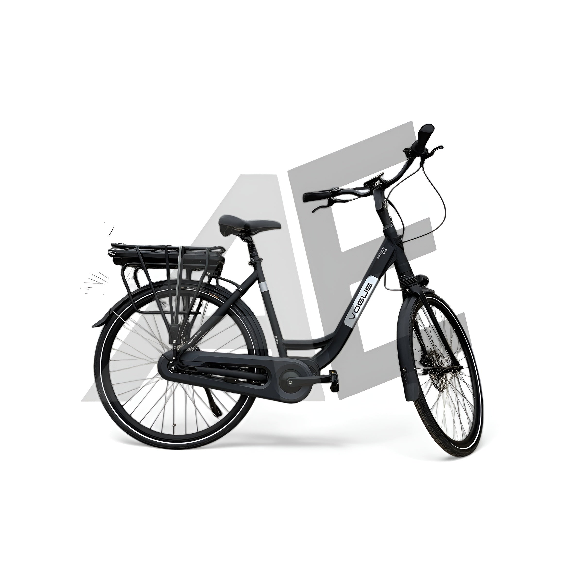 Vogue Infinity Elektrische Fiets Middenmotor Bafang M200 13Ah 468Wh 48cm met Hydraulische remmen - Silk-Blue - AE-trading