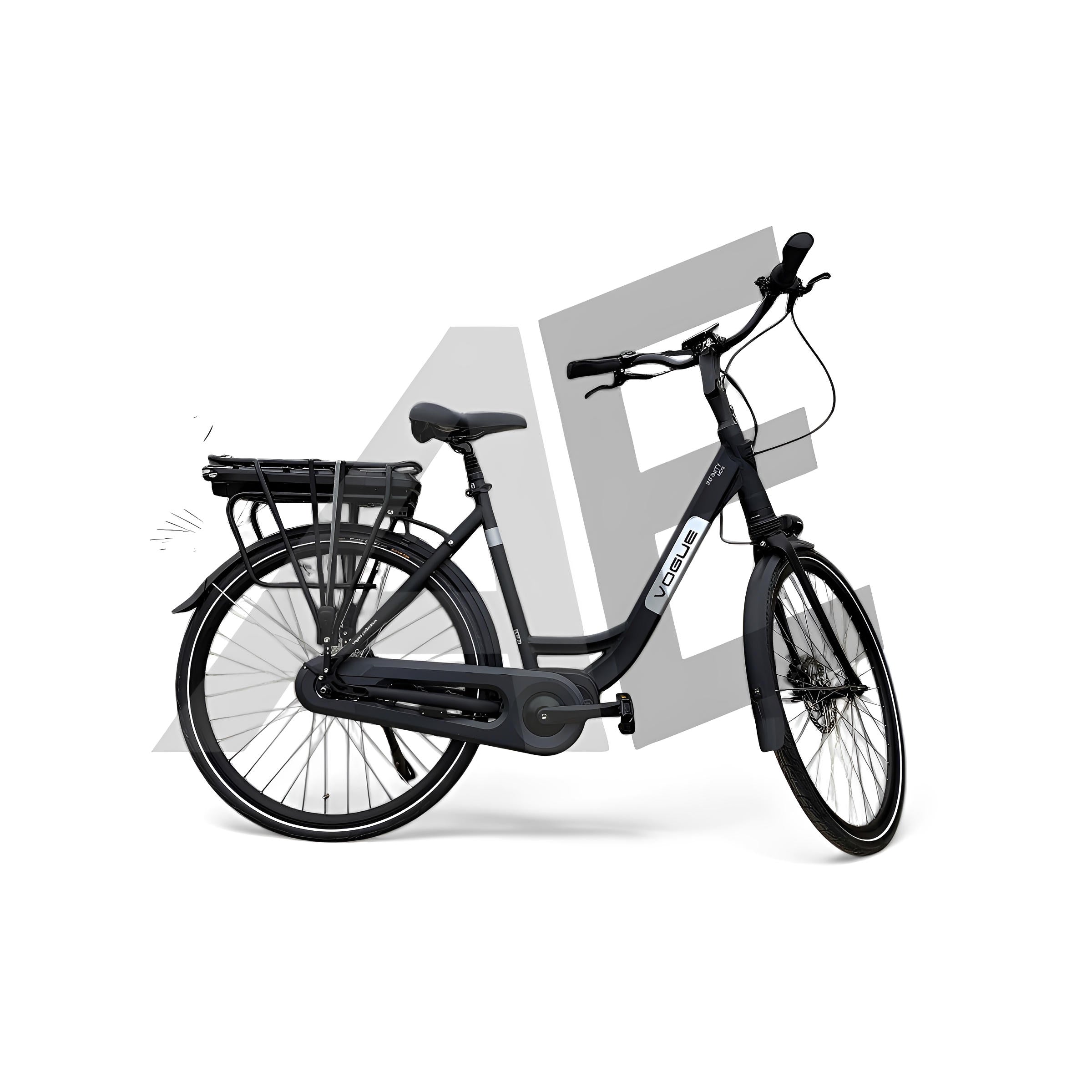 Vogue Infinity Elektrische Fiets Middenmotor Bafang M200 13Ah 468Wh 48cm met Hydraulische remmen - Silk-Blue - AE-trading
