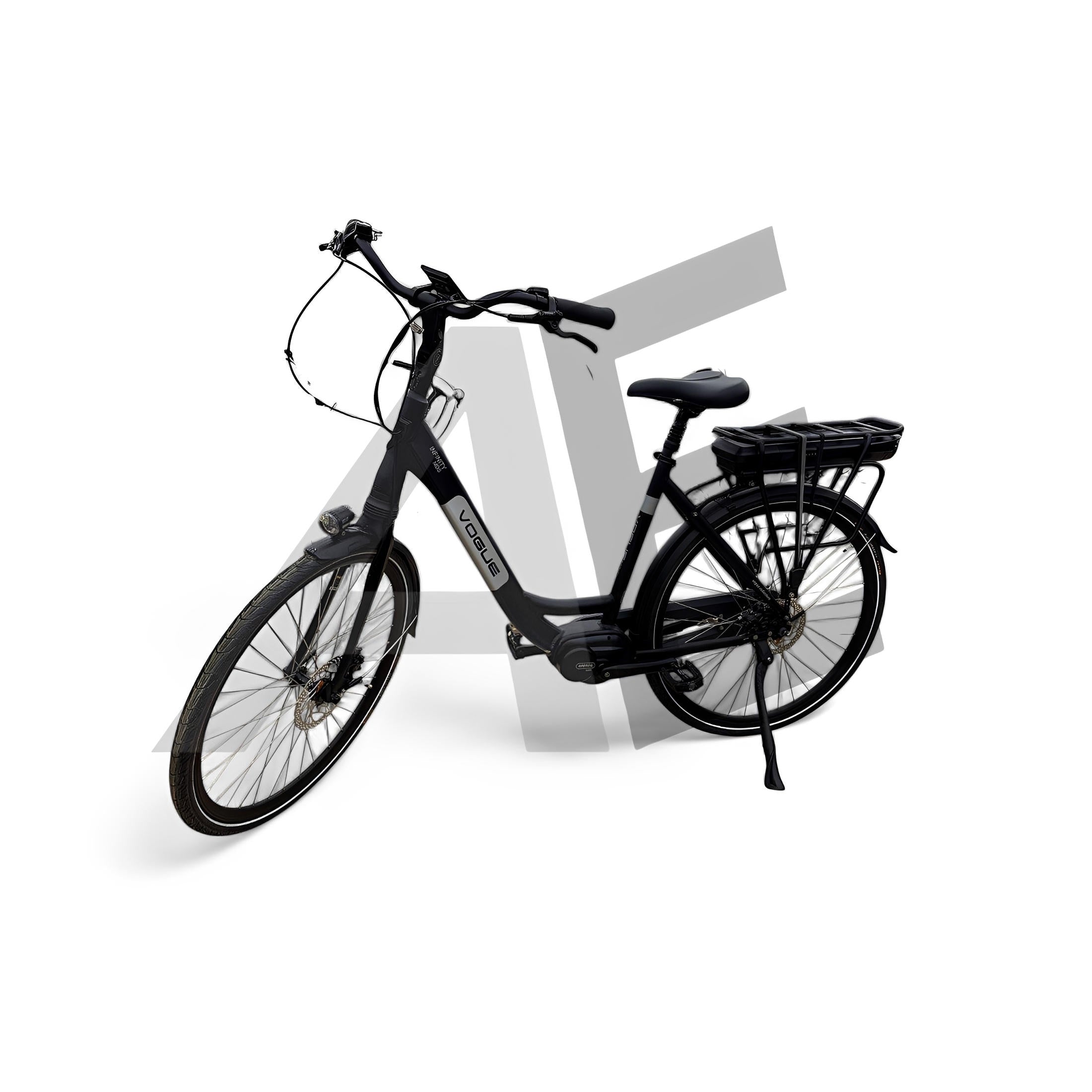 Vogue Infinity Elektrische Fiets Middenmotor Bafang M200 13Ah 468Wh 53cm met Hydraulische remmen - Mat Grijs - AE-trading