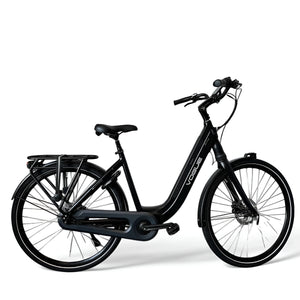 Vogue Mestengo 46cm Elektrische Fiets Hydraulische Remmen met Middenmotor - Mat Zwart - AE-trading