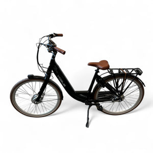 Vogue Mestengo 50cm Elektrische Fiets Hydraulische Remmen met Middenmotor - Glans Zwart