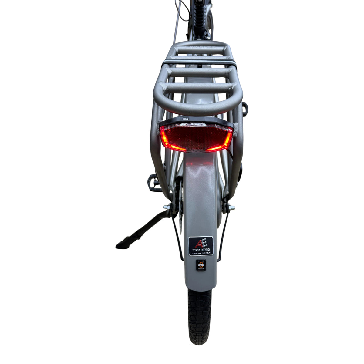 Vogue Mestengo 46cm Elektrische Fiets Hydraulische Remmen met Middenmotor - Mat Grijs - AE-trading