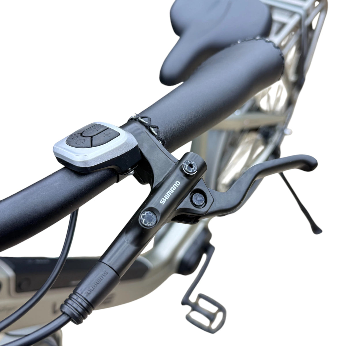 Vogue Mestengo 46cm Elektrische Fiets Hydraulische Remmen met Middenmotor - Mat Grijs - AE-trading