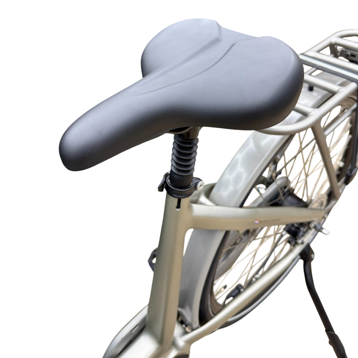 Vogue Mestengo 46cm Elektrische Fiets Hydraulische Remmen met Middenmotor - Mat Grijs - AE-trading
