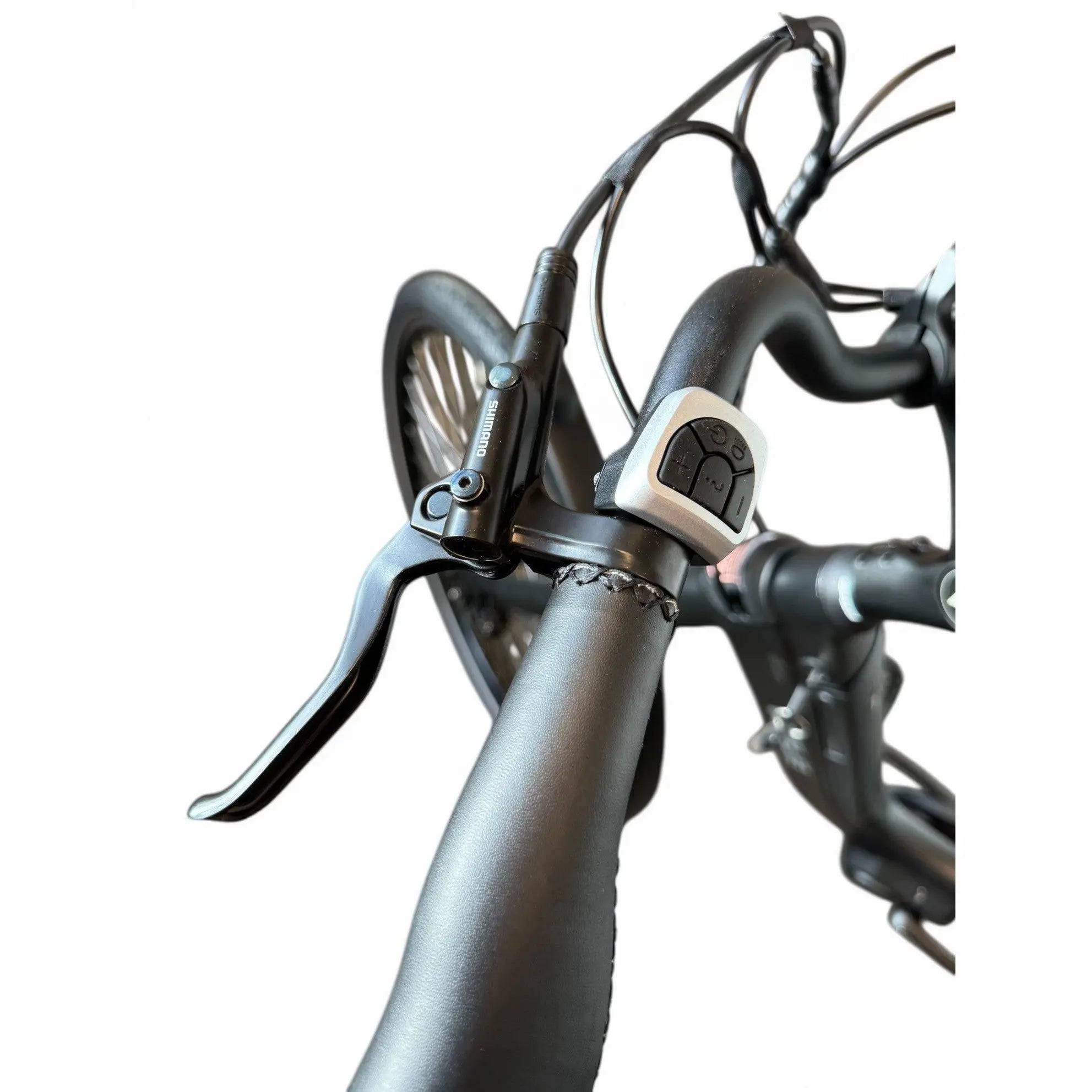 Vogue Mestengo 46cm Elektrische Fiets Hydraulische Remmen met Middenmotor - Mat Zwart - AE-trading