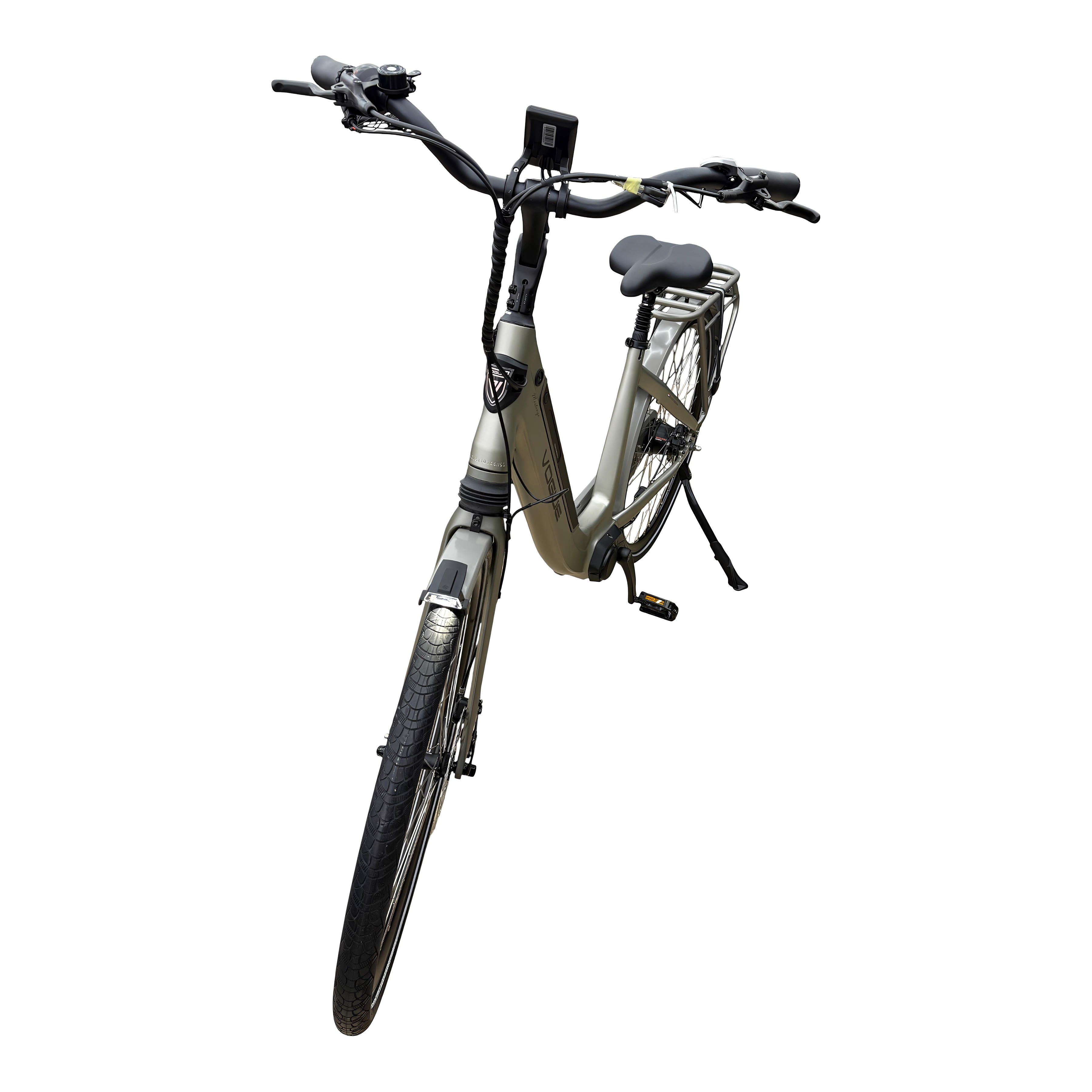 Vogue Mestengo 50cm Elektrische Fiets Hydraulische Remmen met Middenmotor - Mat Grijs - AE-trading