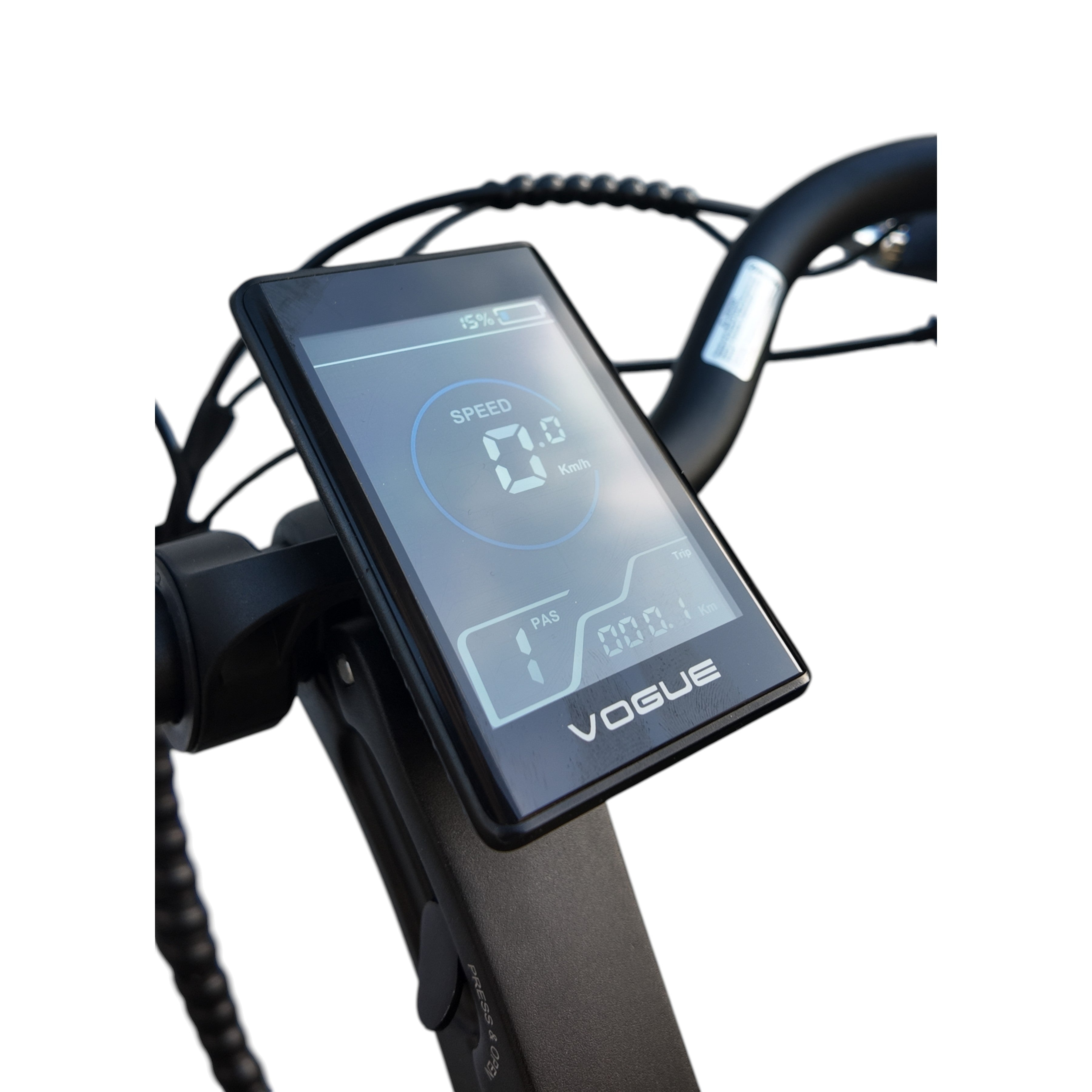 Vogue Mestengo Voorwielmotor Elektrische Fiets - Mat Grijs - Framemaat 50cm