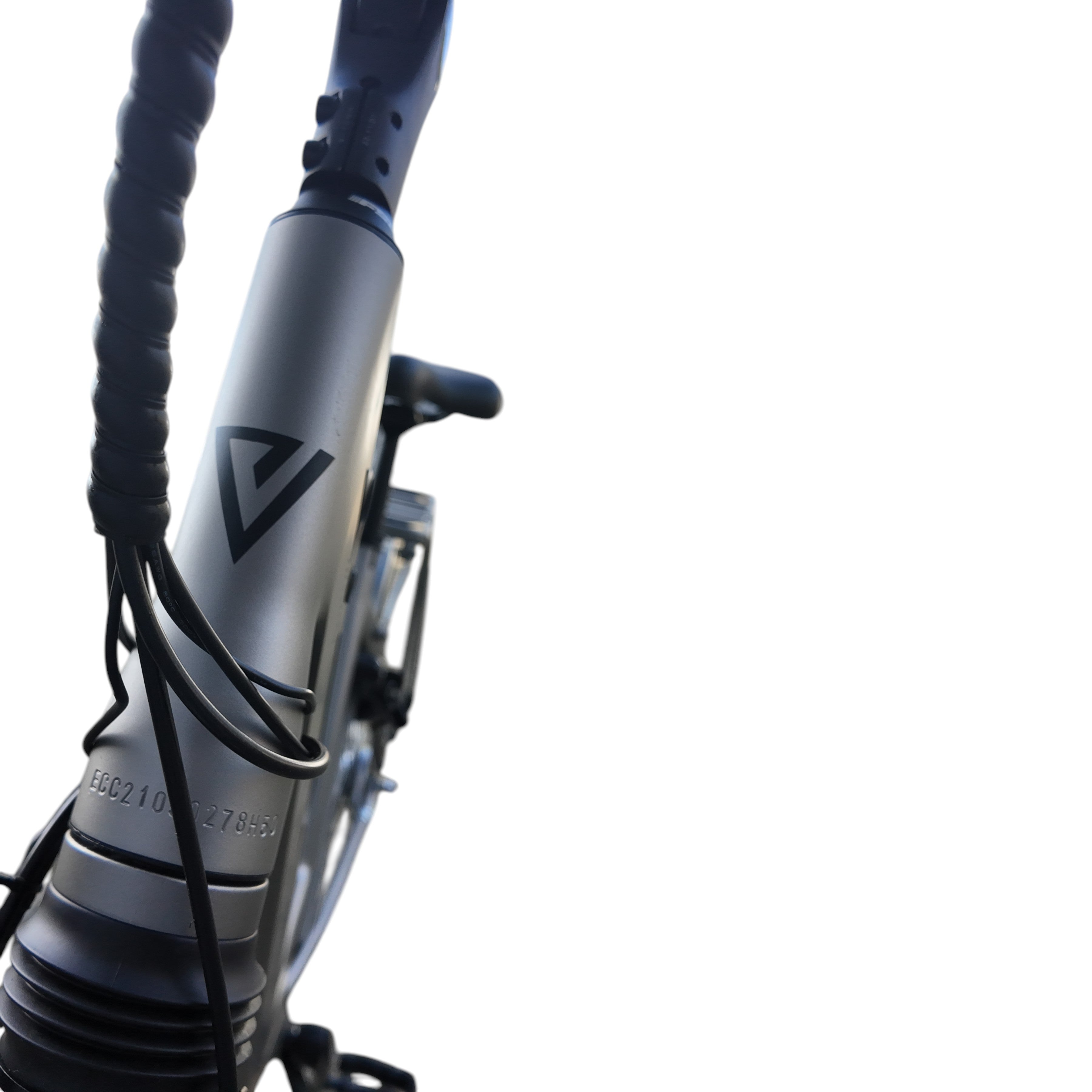 Vogue Mestengo Voorwielmotor Elektrische Fiets - Mat Grijs - Framemaat 50cm