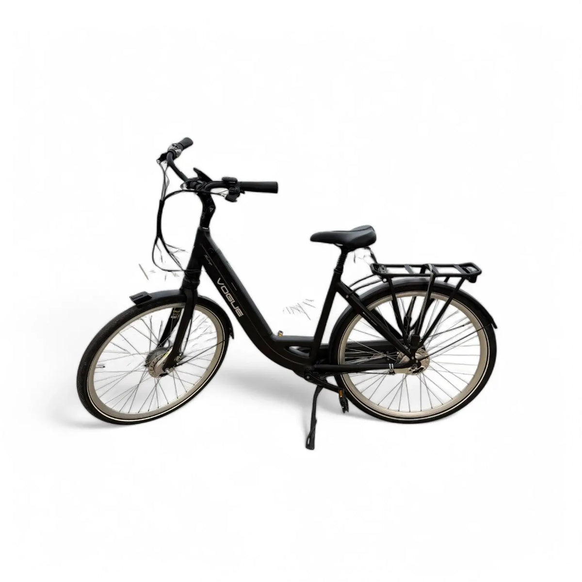 Vogue Mestengo Voorwielmotor - Elektrische Fiets - Mat Zwart - 50cm - AE-trading