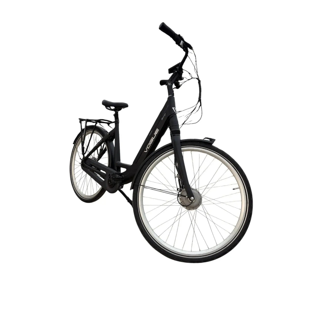 Vogue Mestengo Voorwielmotor - Elektrische Fiets - Mat Zwart - 50cm - AE-trading