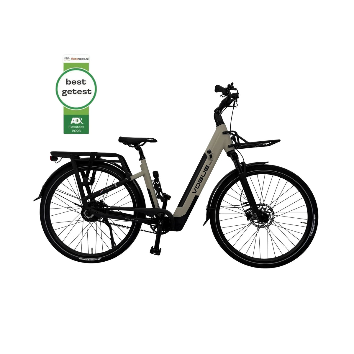 Vogue Milo Elektrische Fiets - Fashion Grey - AE-trading