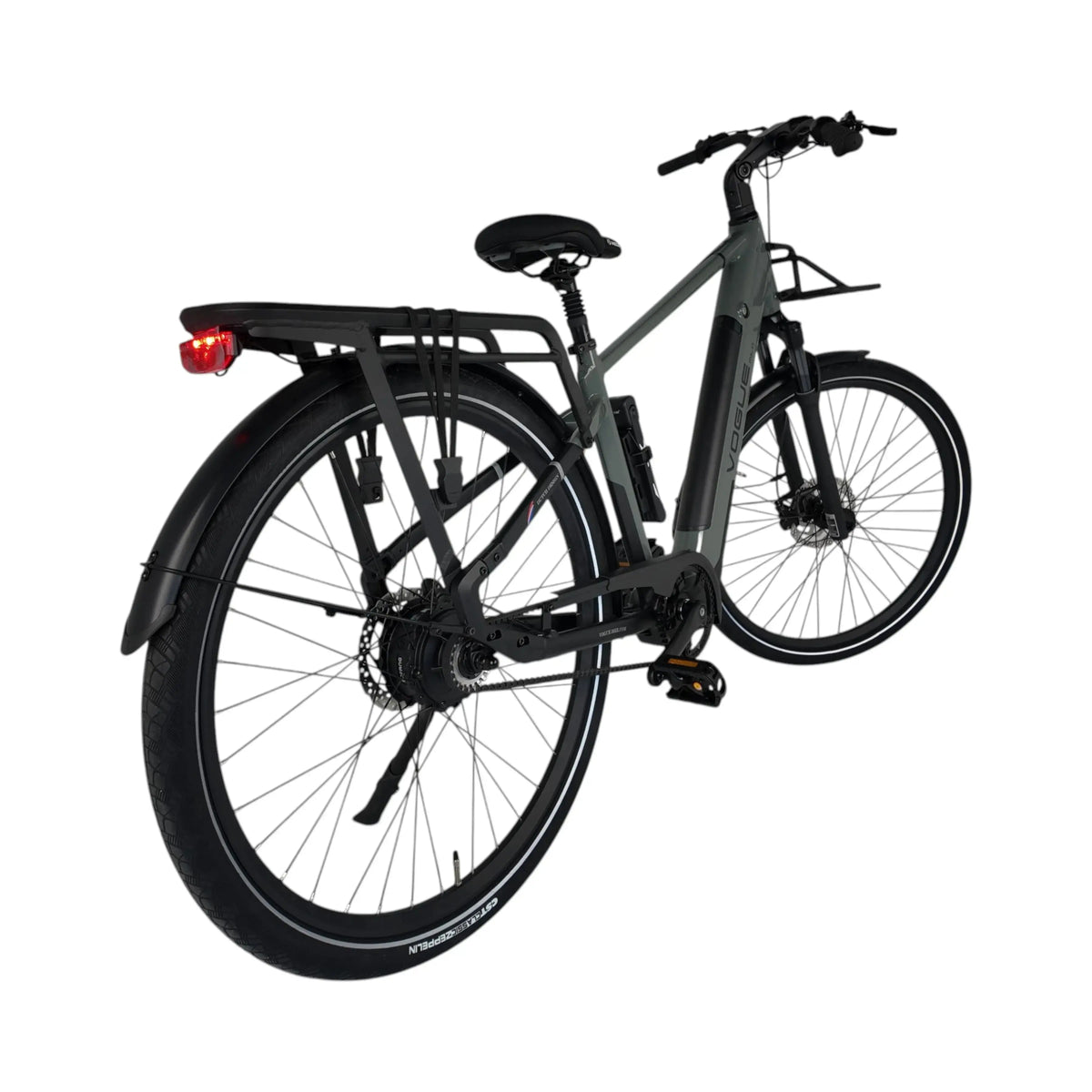 Vogue Milo Man Elektrische Fiets - Glossy Dark Grey - 47 cm - AE-trading