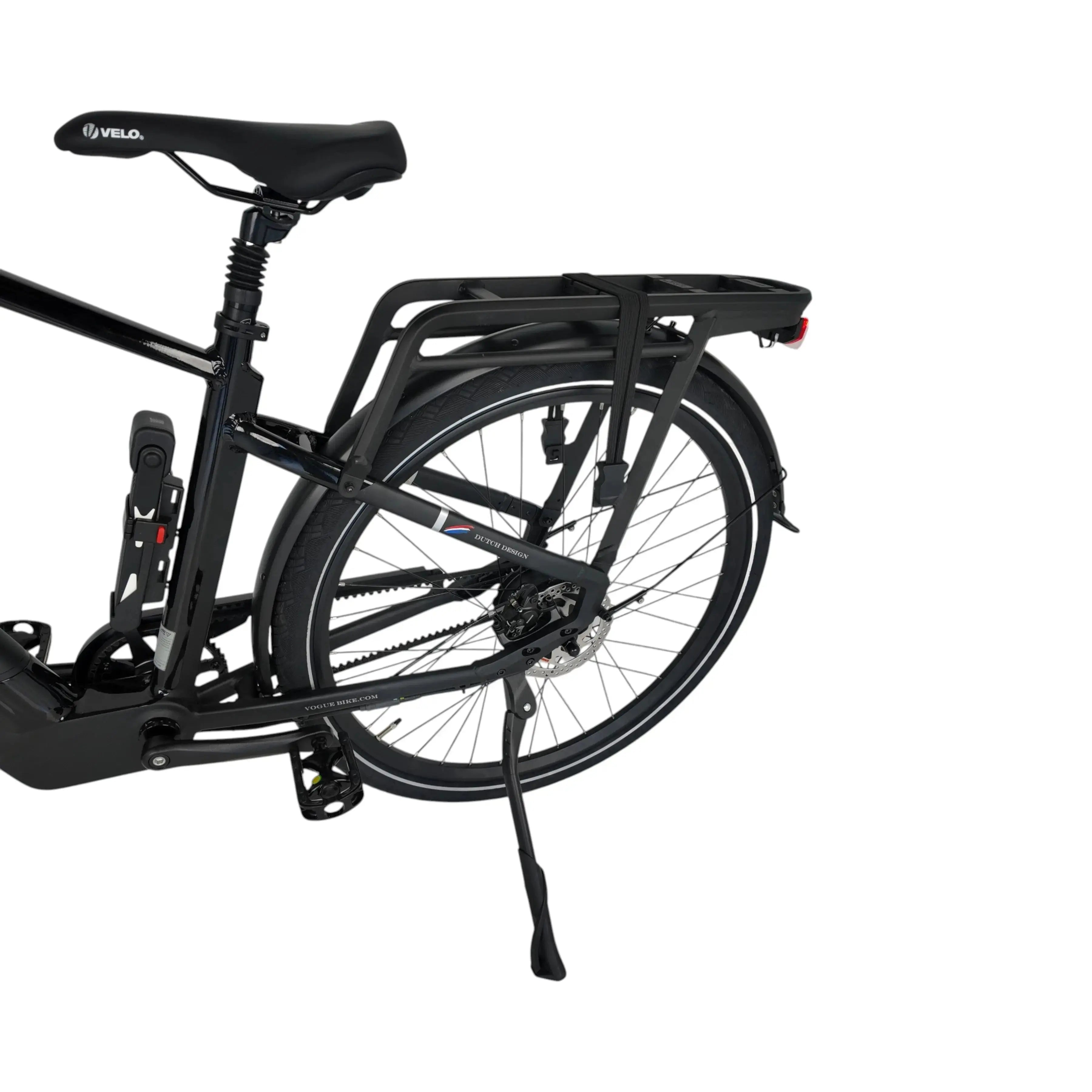Vogue Milo Man Elektrische Fiets - Shiny Black - 47 cm - AE-trading