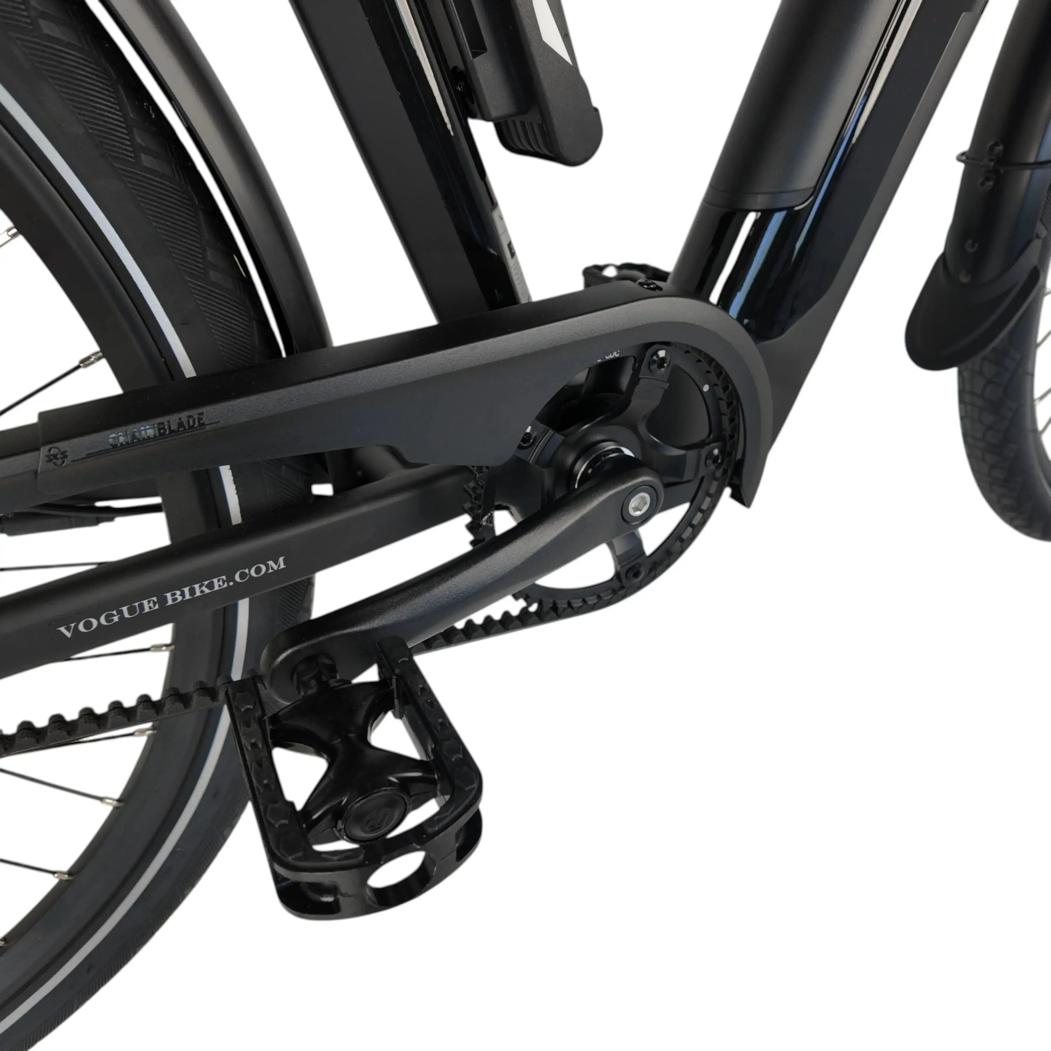 Vogue Milo Man Elektrische Fiets - Shiny Black - 47 cm - AE-trading