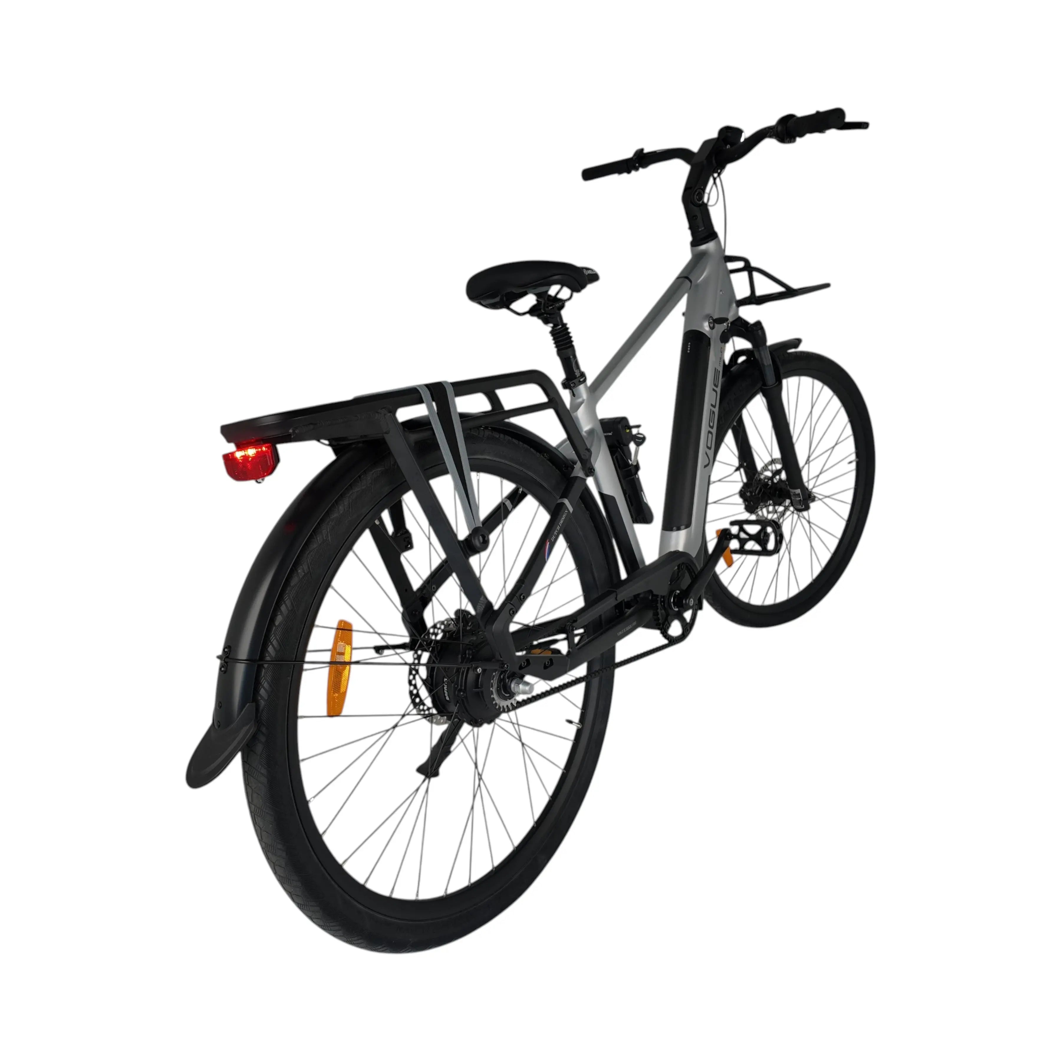 Vogue Milo Man Elektrische Fiets - Titanium Grey - 47 cm - AE-trading