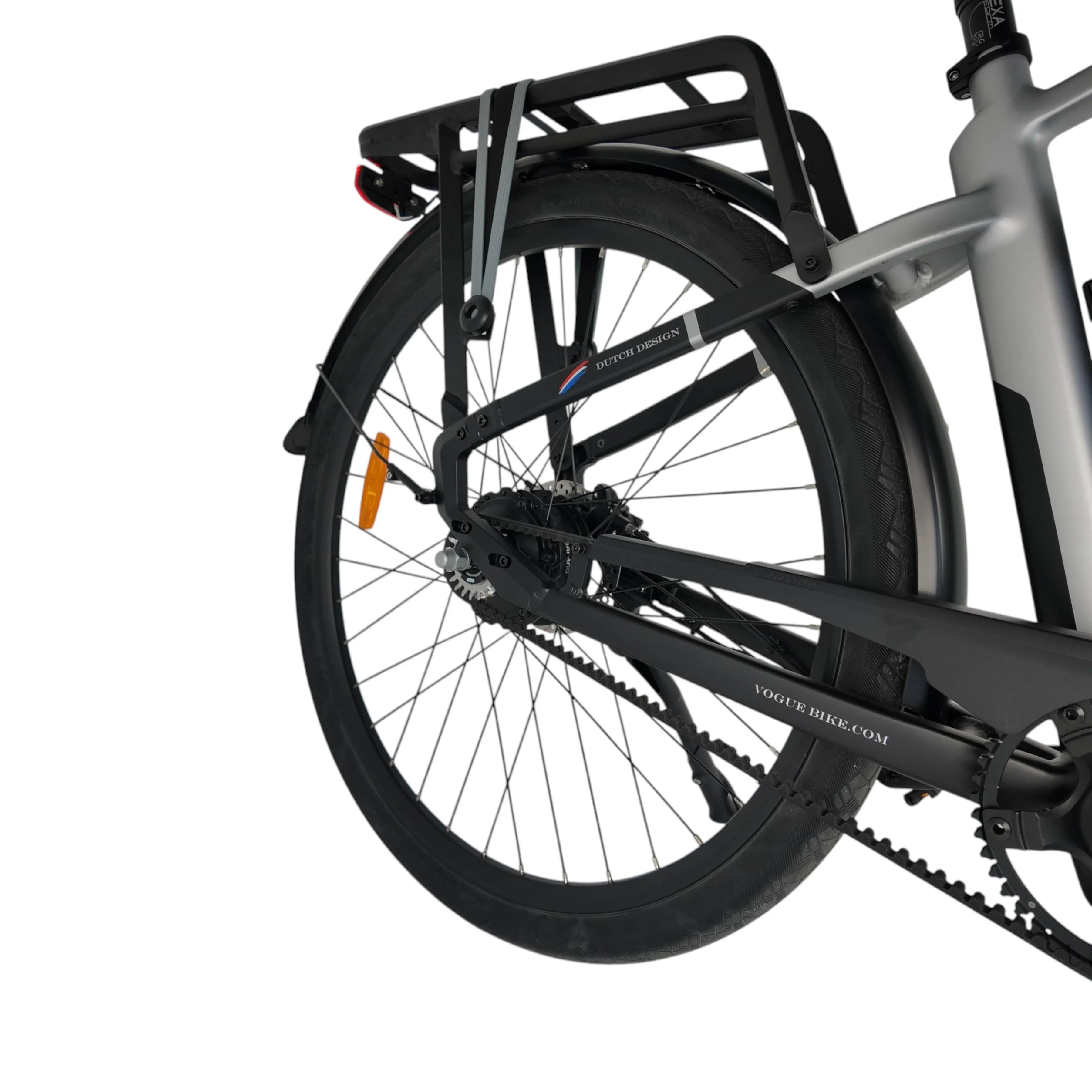 Vogue Milo Man Elektrische Fiets - Titanium Grey - 47 cm - AE-trading