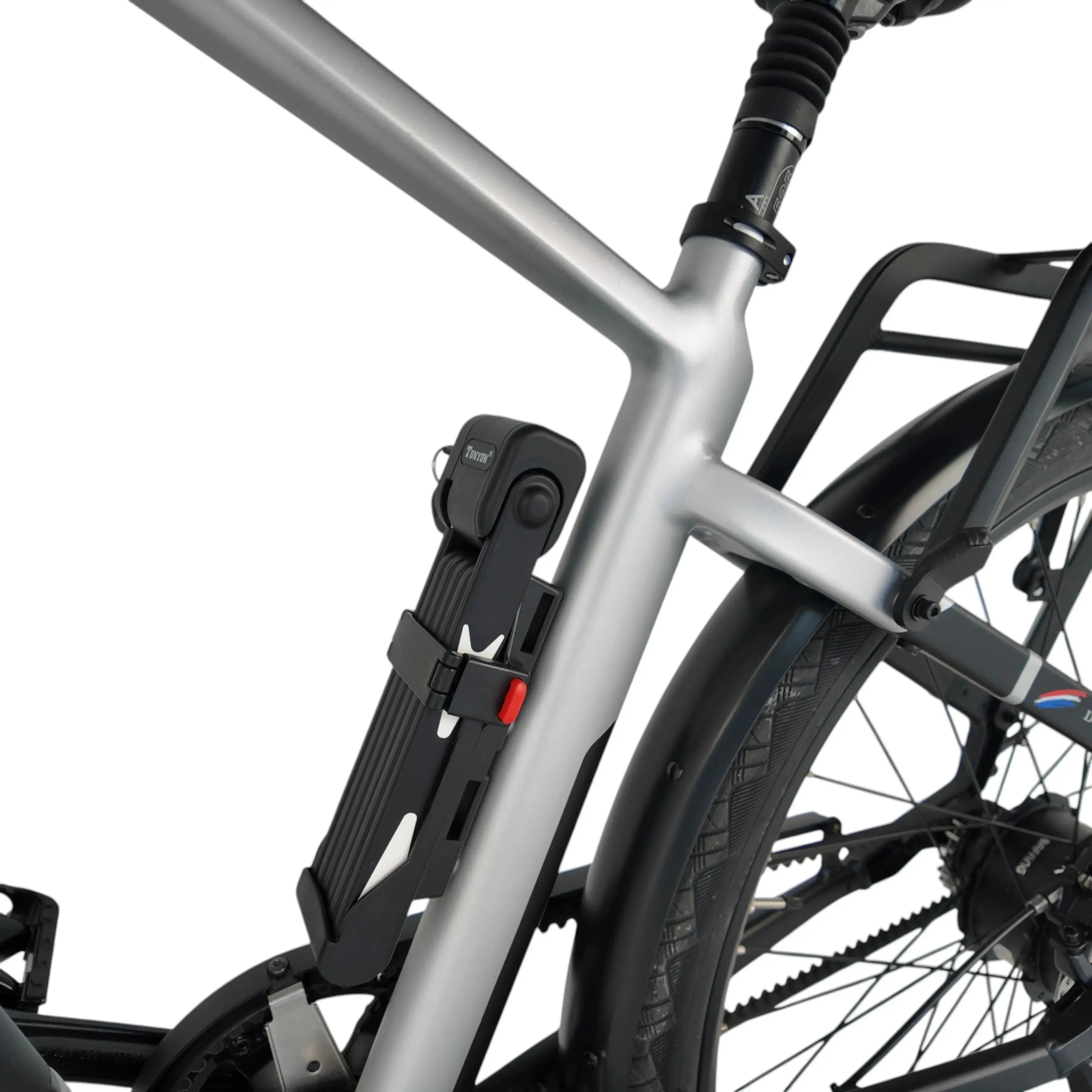 Vogue Milo Man Elektrische Fiets - Titanium Grey - 47 cm - AE-trading
