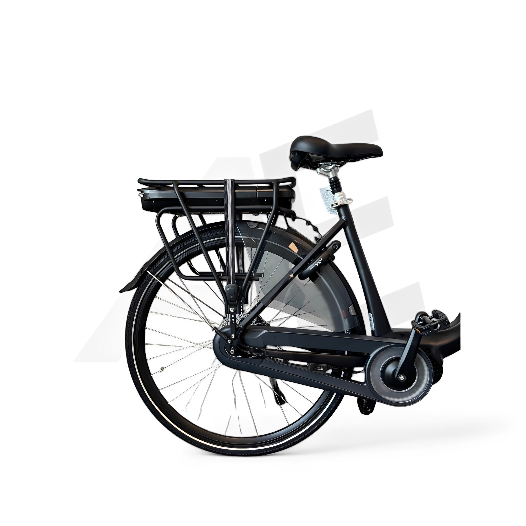 Vogue Mio 8SP Elektrische Fiets E-bike met Hydraulische Remmen 13Ah 36V 468Wh 46cm - Mat Zwart - AE-trading