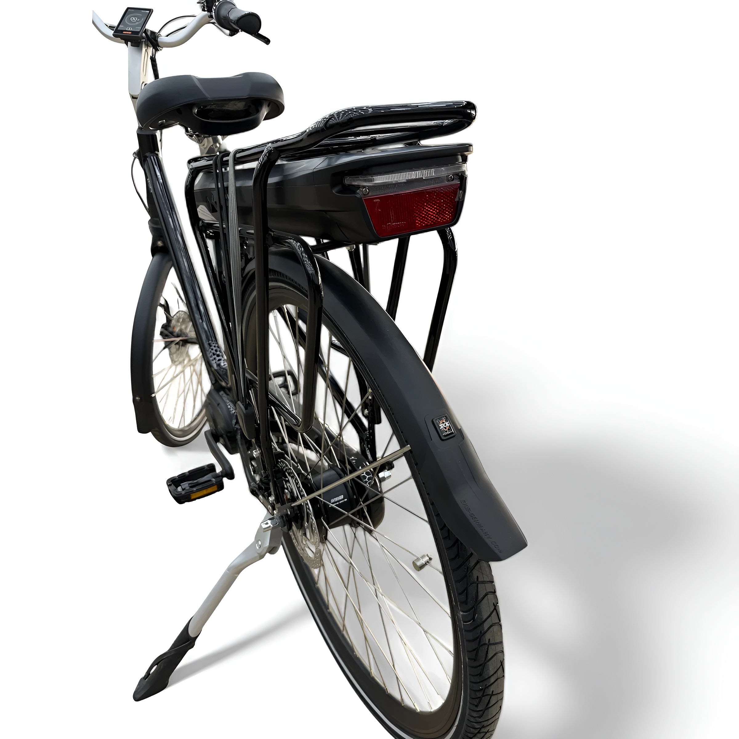 Vogue Mio 8SP Elektrische Fiets E-bike met Hydraulische Remmen 16Ah 36V 576Wh 46cm - Glans Zwart