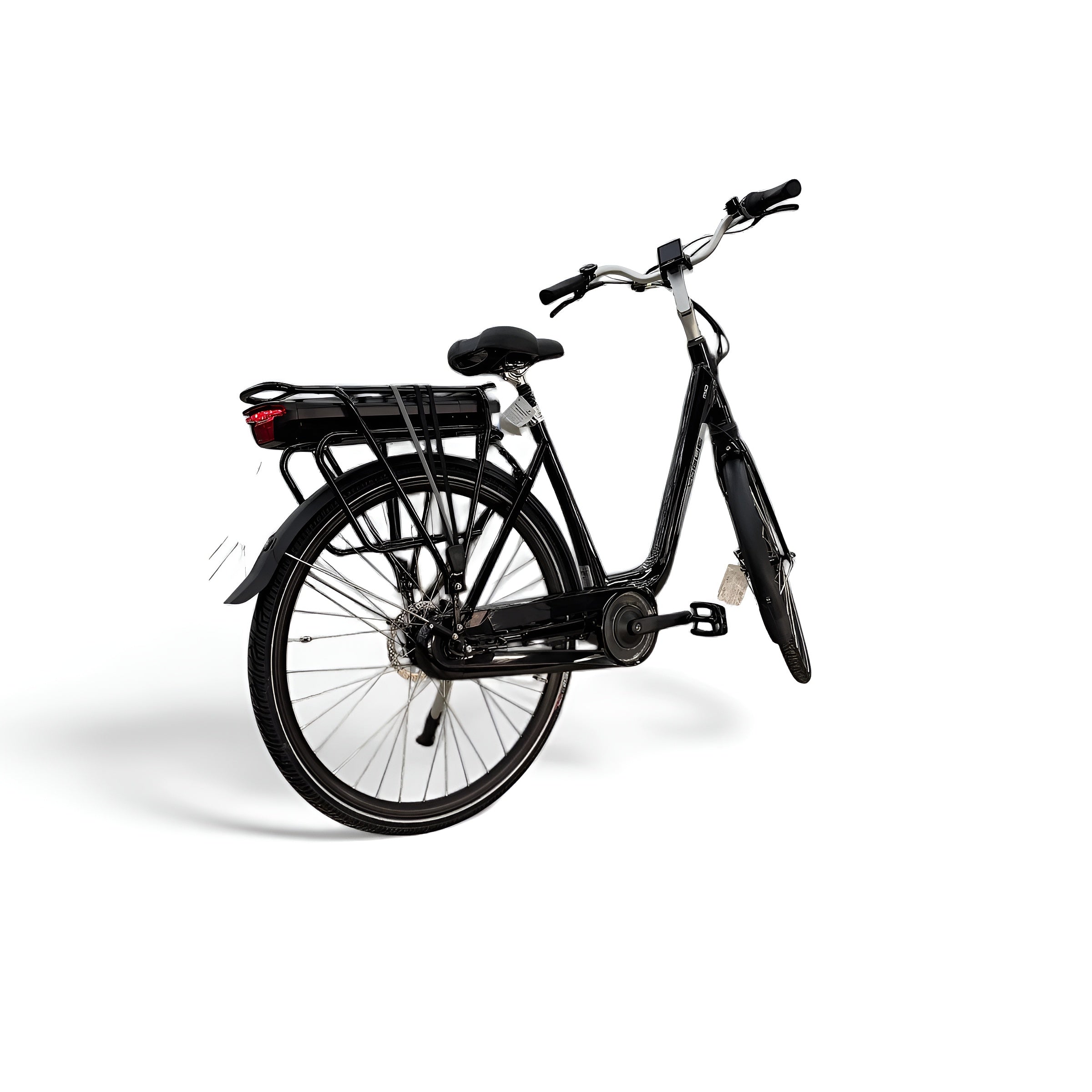 Vogue Mio 8SP Elektrische Fiets E-bike met Hydraulische Remmen 16Ah 36V 576Wh 51cm - Glans Zwart - AE-trading