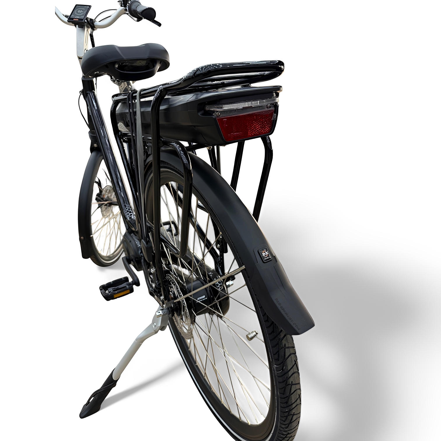 Vogue Mio 8SP Elektrische Fiets E-bike met Hydraulische Remmen 13Ah 36V 468Wh 51cm - Glans Zwart - AE-trading