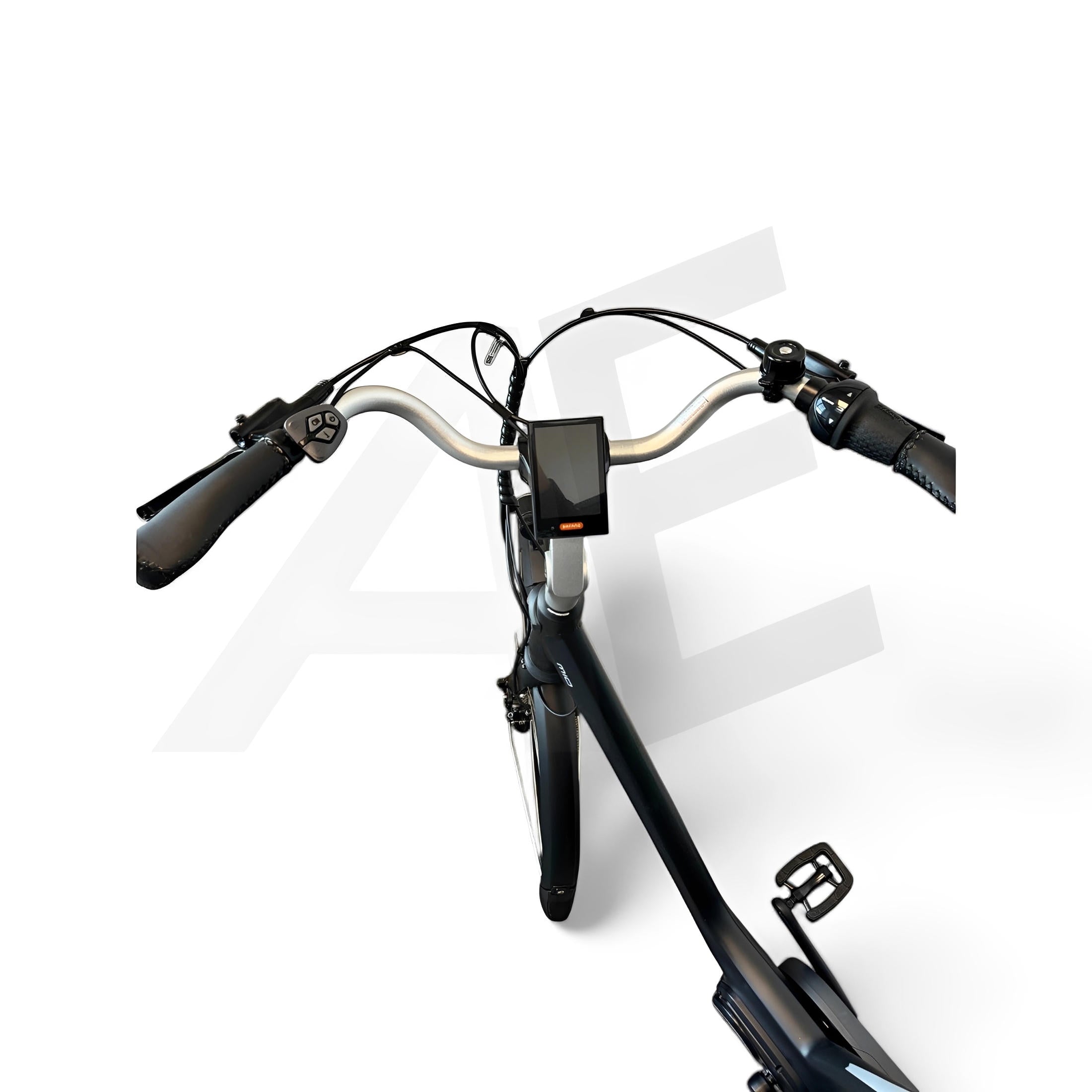 Vogue Mio 8SP Elektrische Fiets E-bike met Hydraulische Remmen 13Ah 36V 468Wh 46cm - Mat Zwart - AE-trading