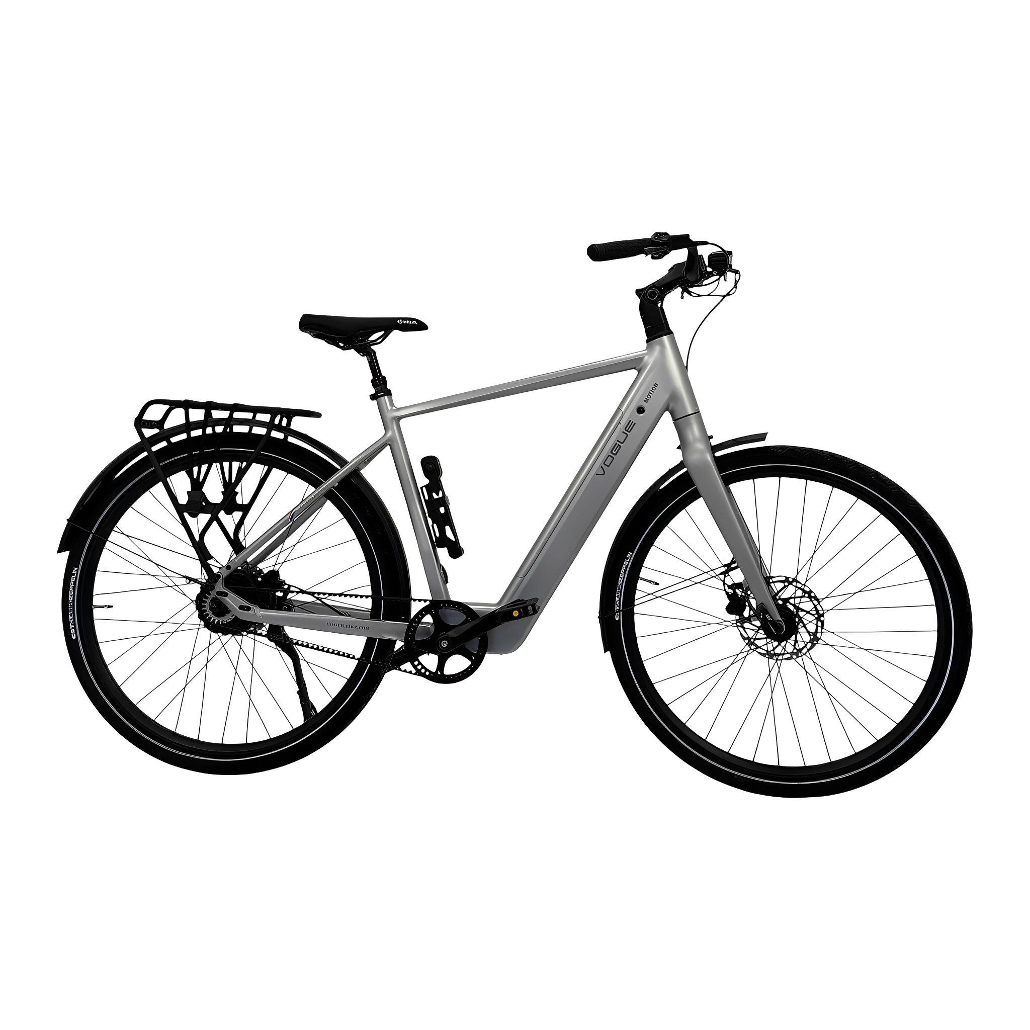 Vogue Motion - Hoge Instap - Zilver - Elektrische Fiets - AE-trading