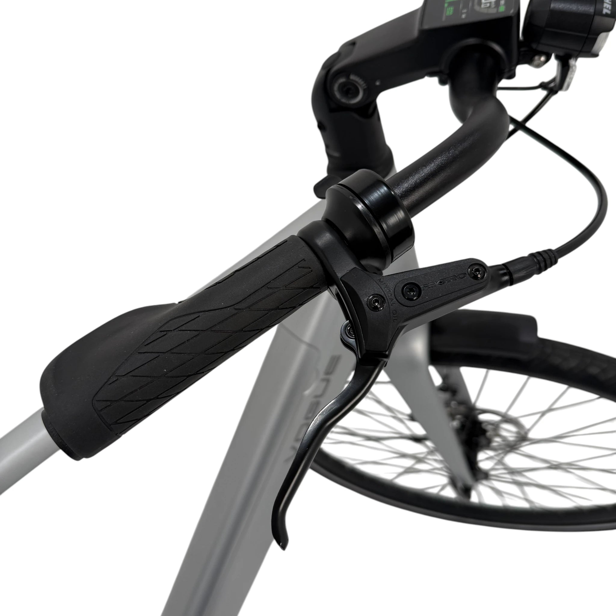 Vogue Motion - Hoge Instap - Zilver - Elektrische Fiets - AE-trading