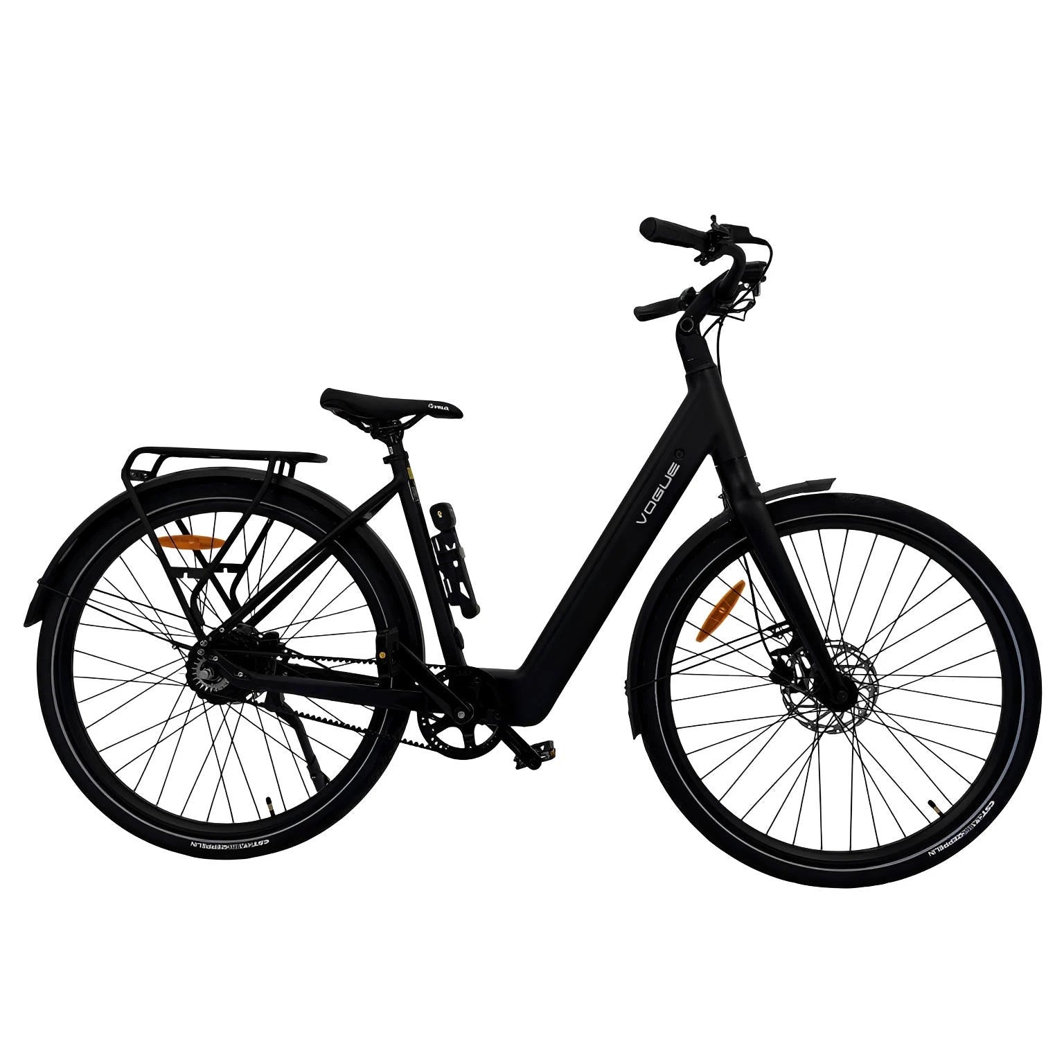 Vogue Motion Elektrische Fiets - Matt Black - Lage Instap - AE-trading