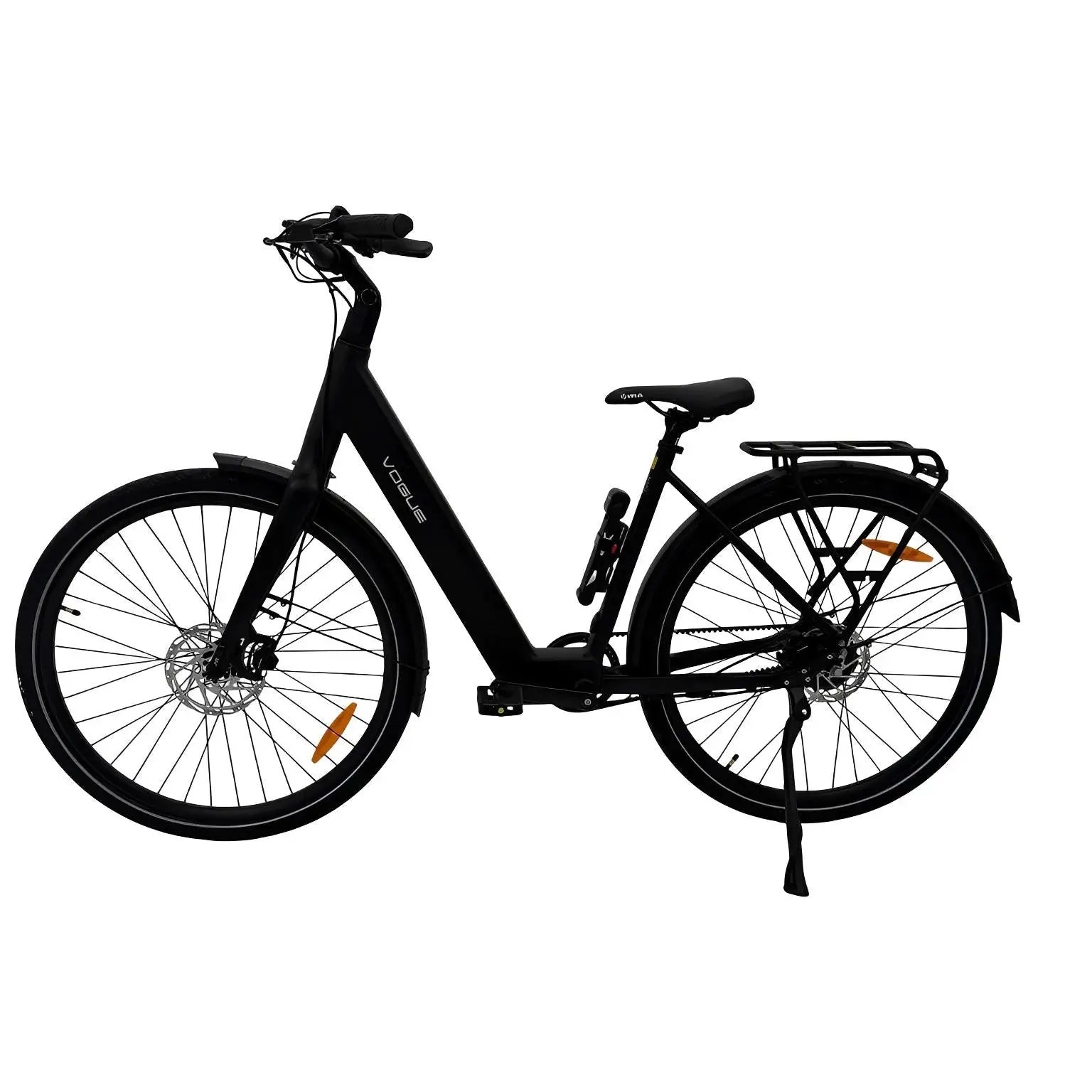 Vogue Motion Plus - Zwart - Lage Instap - 504 Wh (14Ah) - Elektrische Fiets - AE-trading