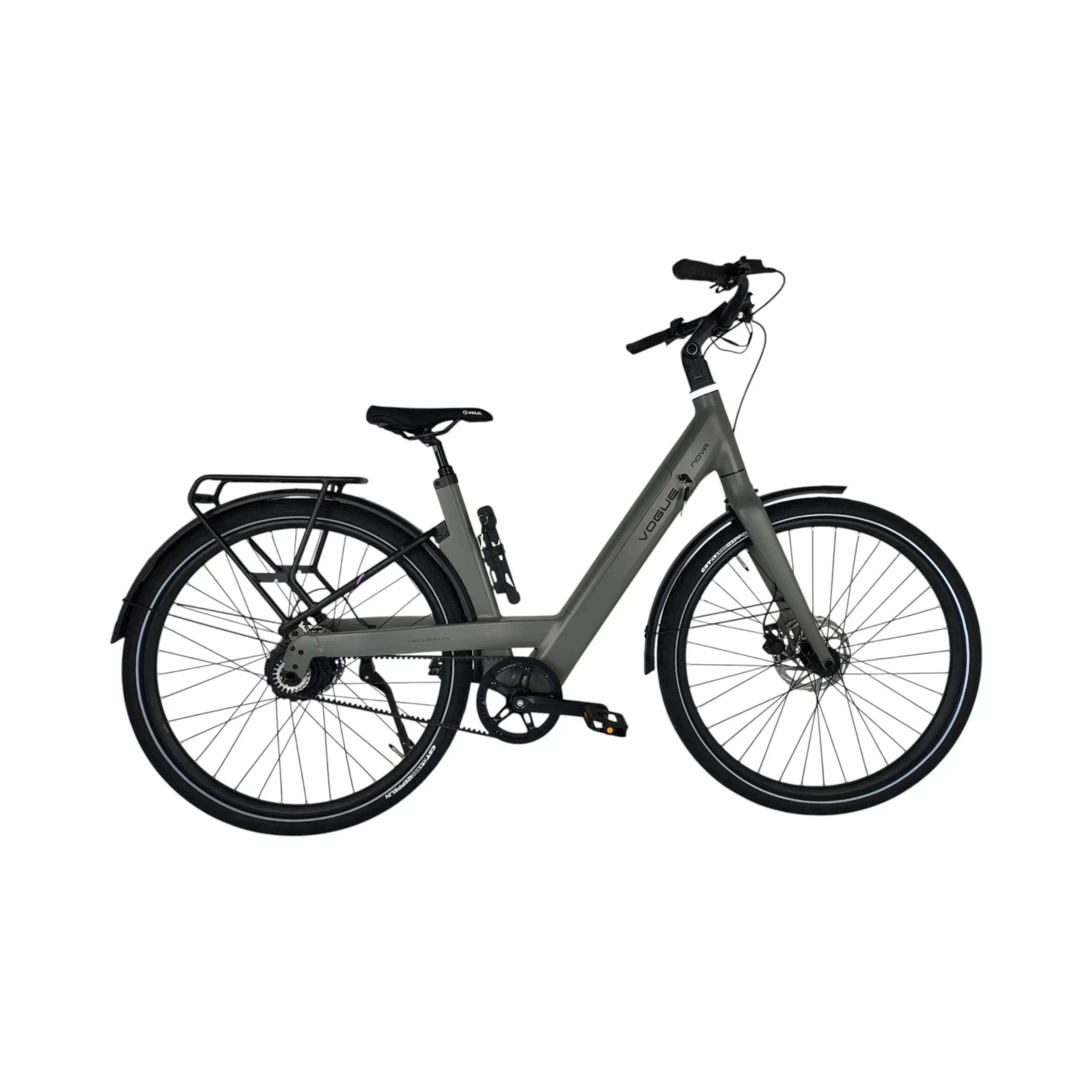 Vogue Nova Elektrische Fiets - Mat Grijs - 50cm - AE-trading