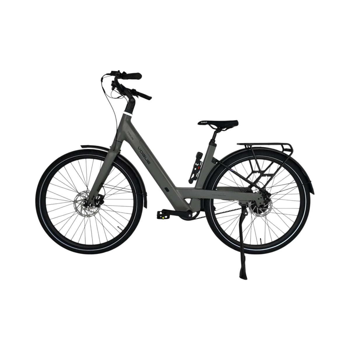 Vogue Nova Elektrische Fiets - Mat Grijs - 50cm - AE-trading