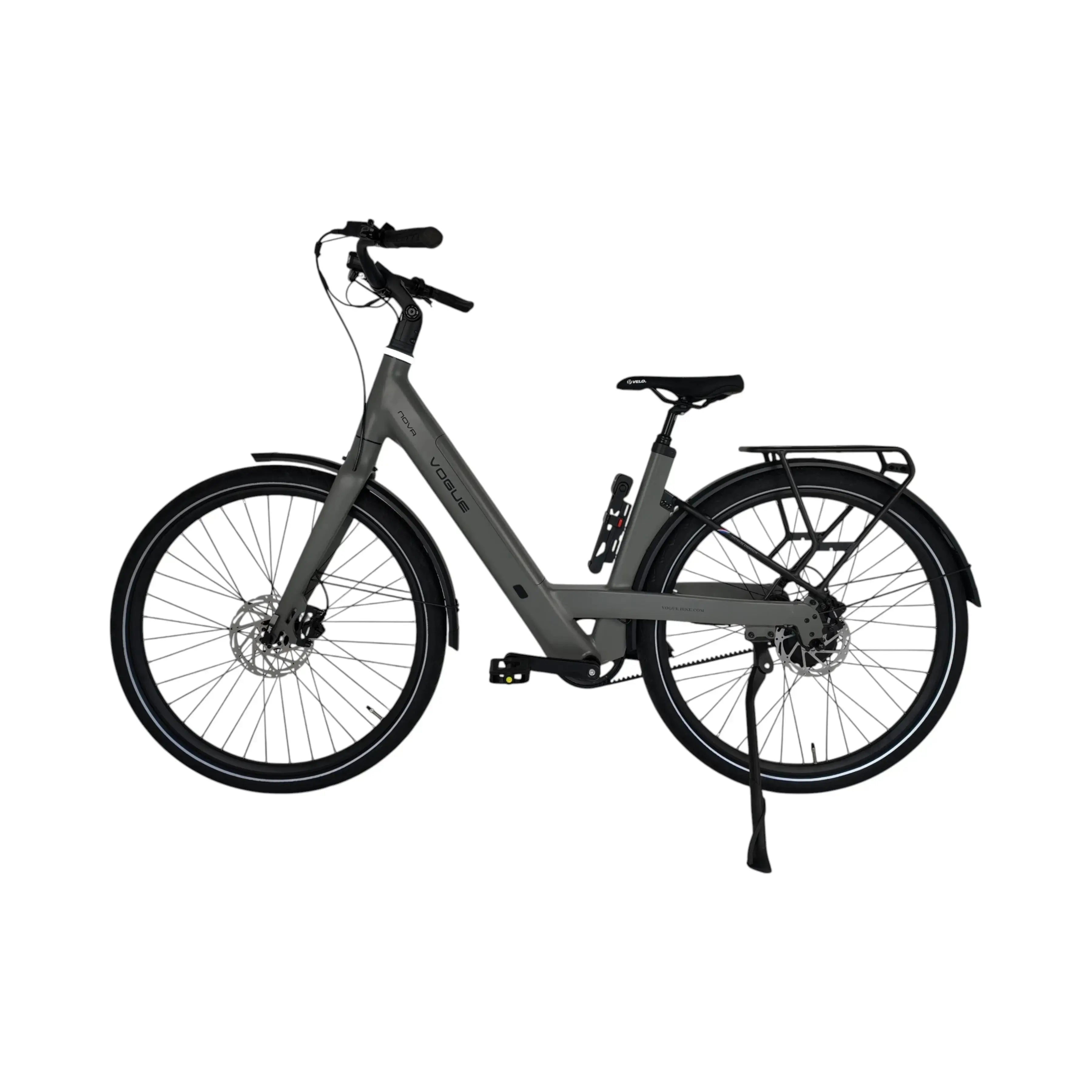 Vogue Nova Elektrische Fiets - Mat Grijs - 50cm - AE-trading
