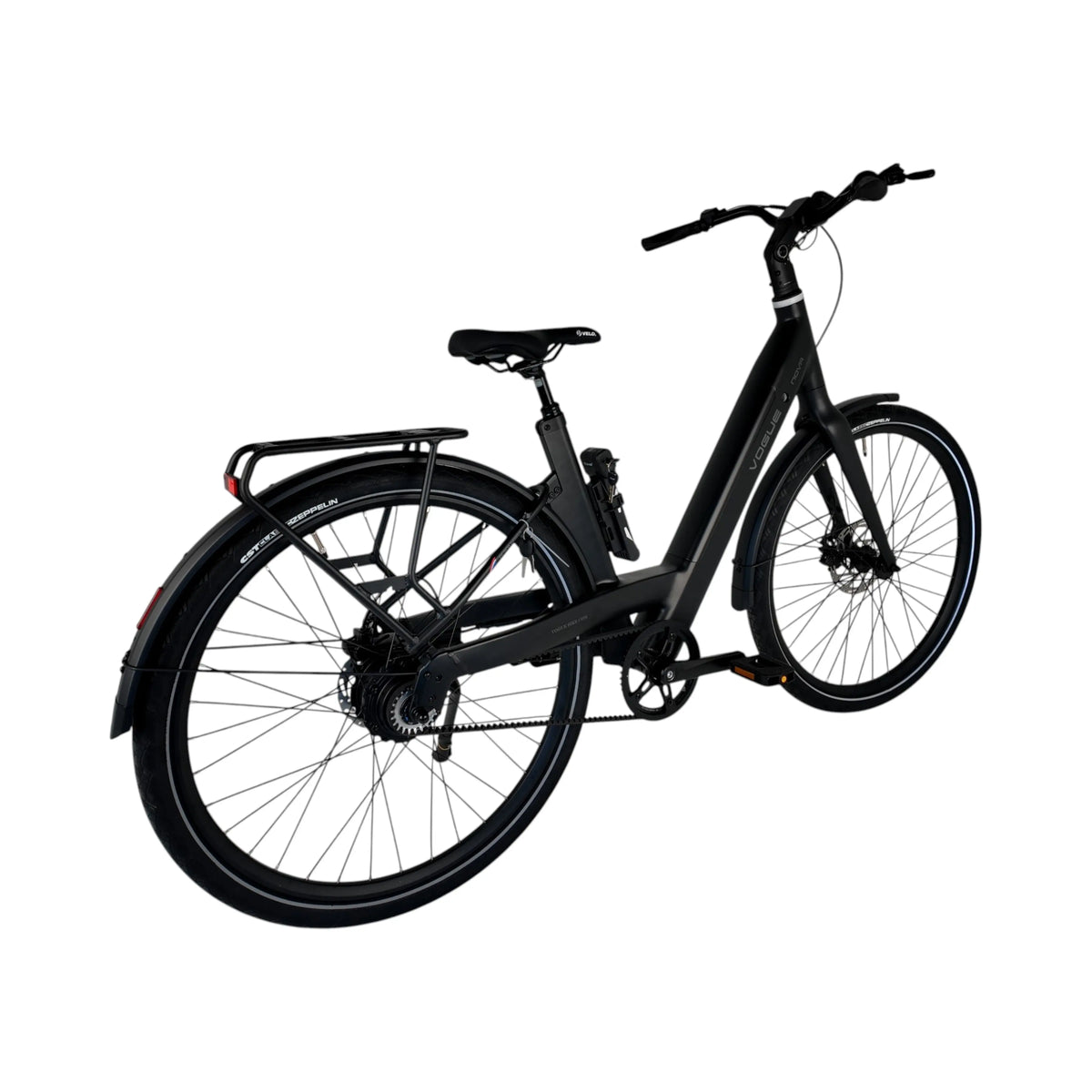 Vogue Nova Elektrische Fiets - Mat Zwart - 50cm - AE-trading