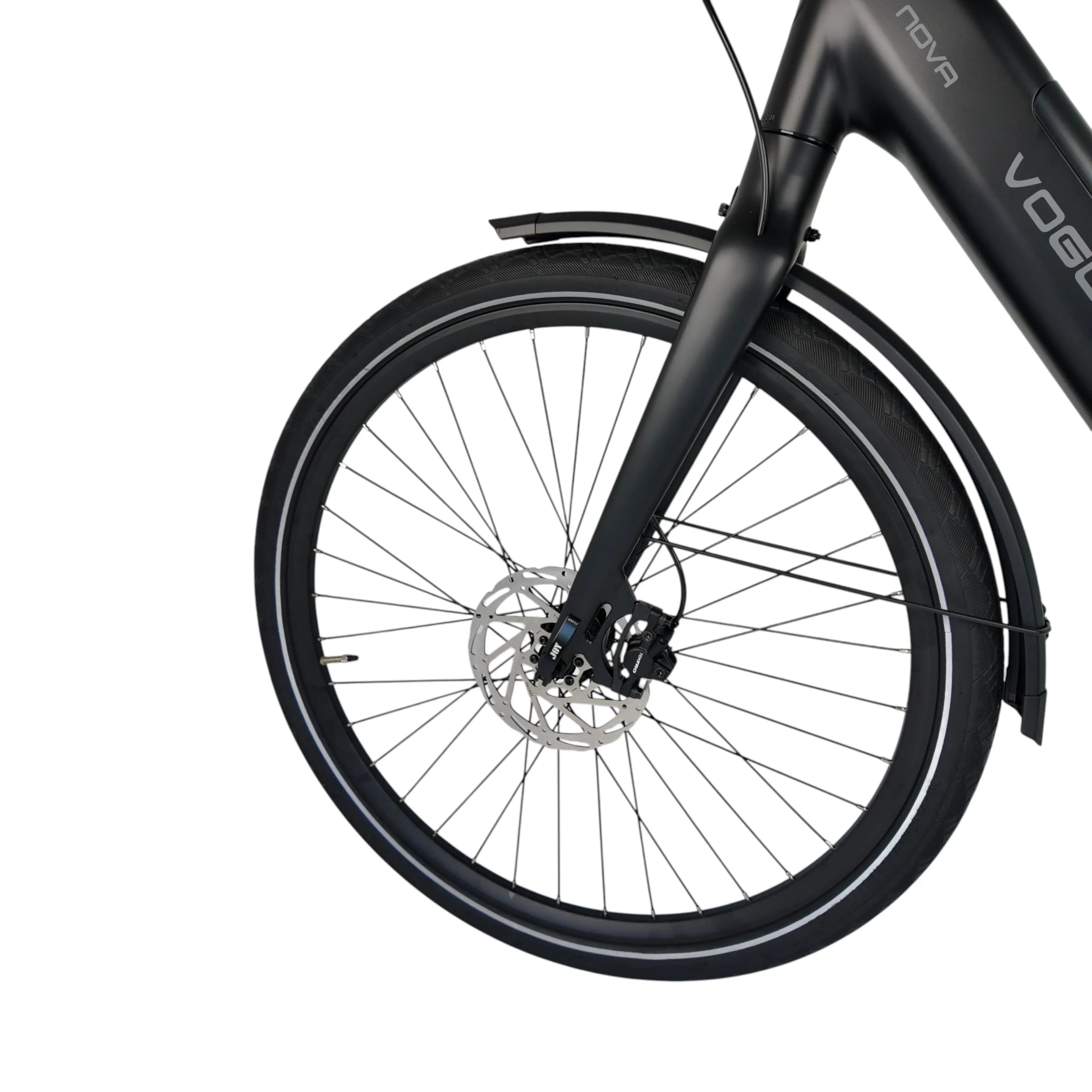 Vogue Nova Elektrische Fiets - Mat Zwart - 50cm - AE-trading
