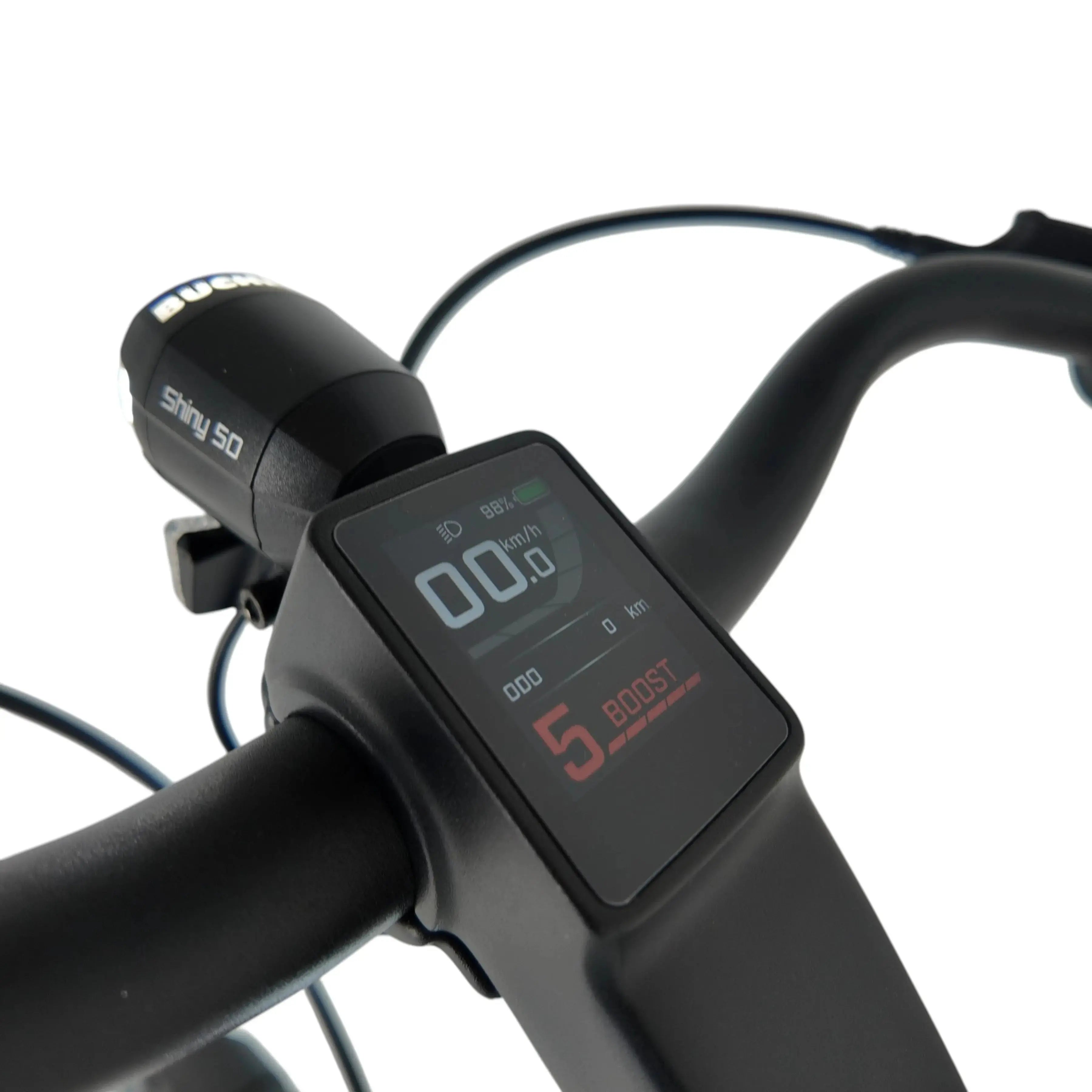 Vogue Nova Man Elektrische Fiets - Mat Zwart - 50cm - AE-trading
